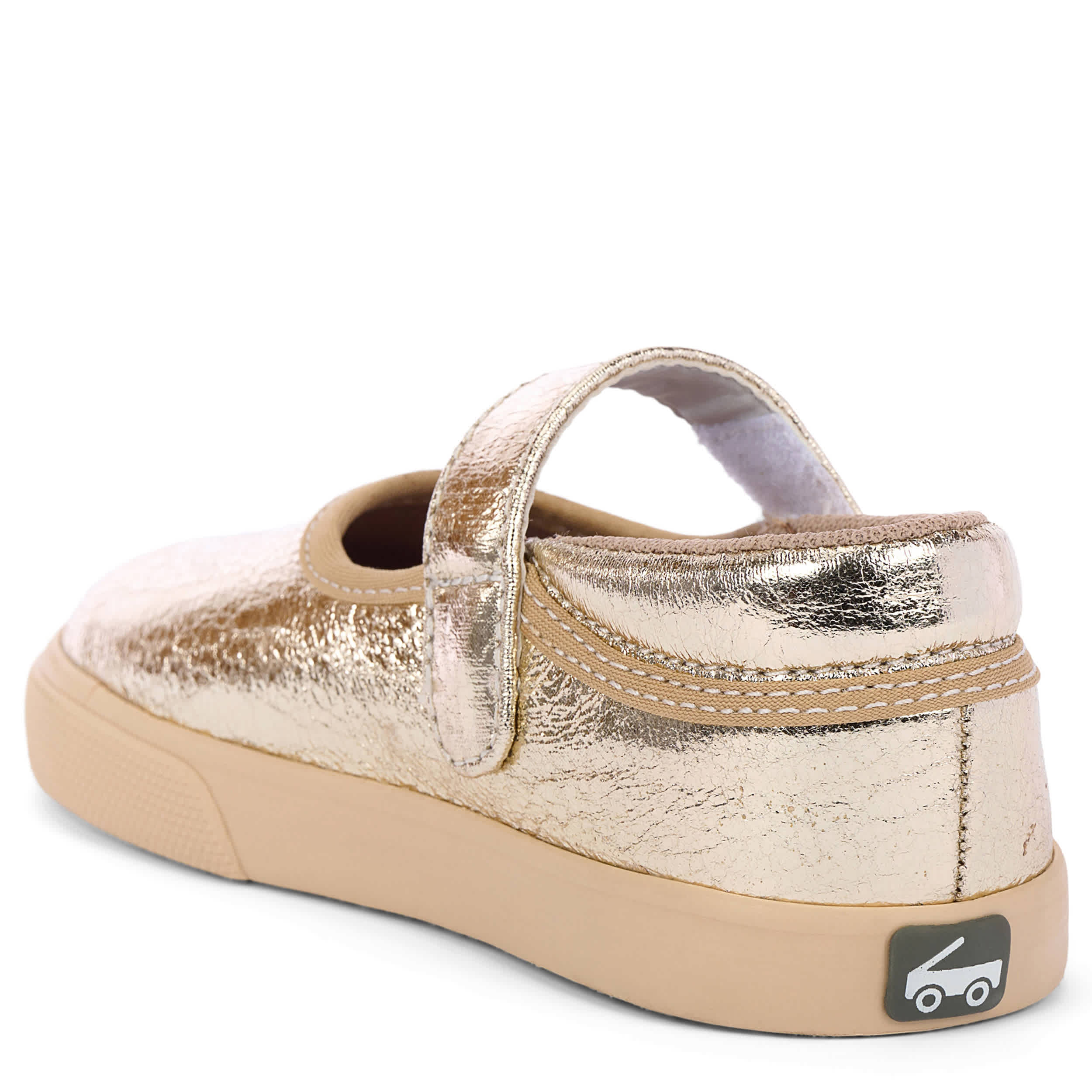 SEE KAI RUN-GIRLS TODDLER SOPHIA MARY JANE SHOE-GOLD & ROSE GOLD