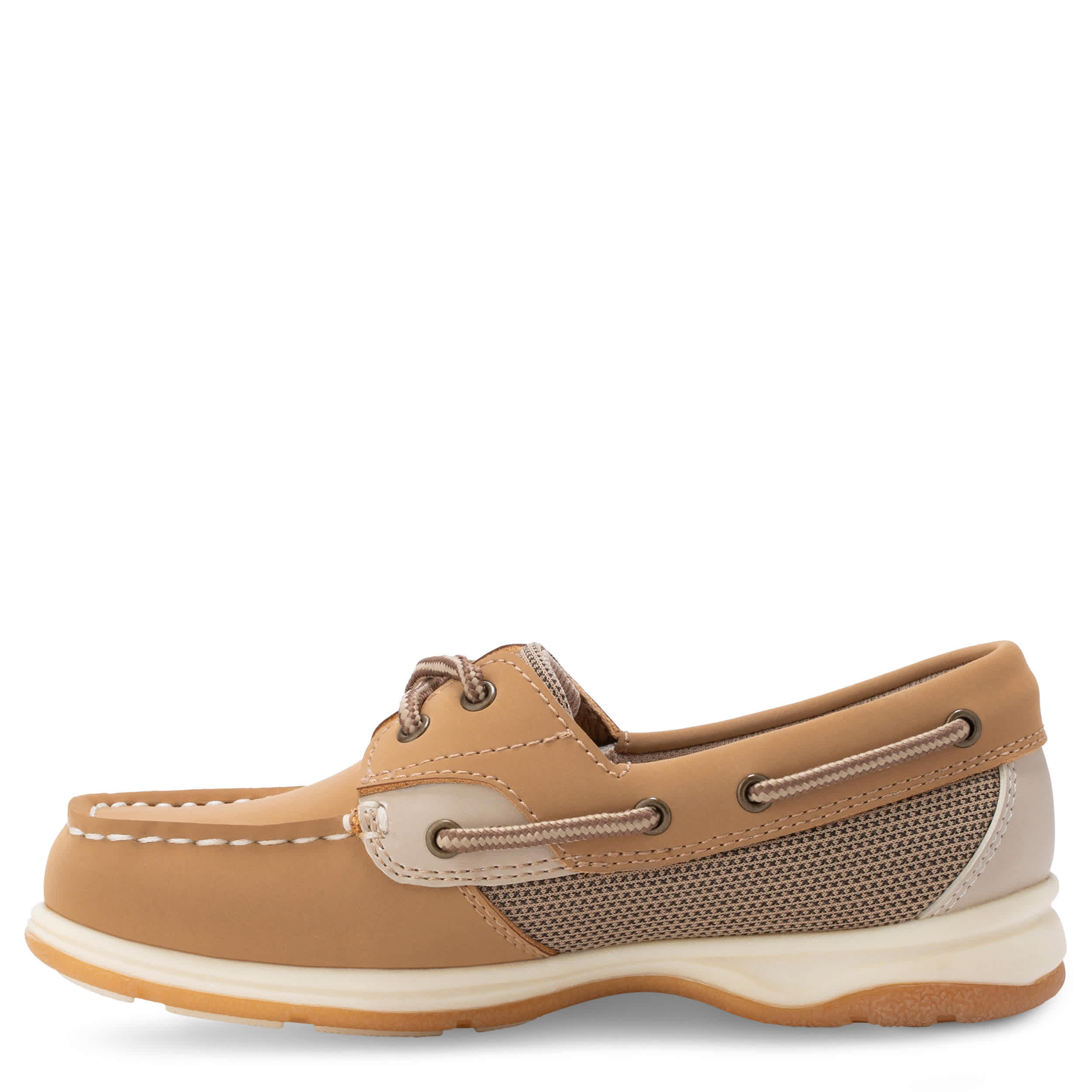 EASTLAND-BOYS LITTLE-BIG KID SOLSTICE BOAT SHOE-TAN & 