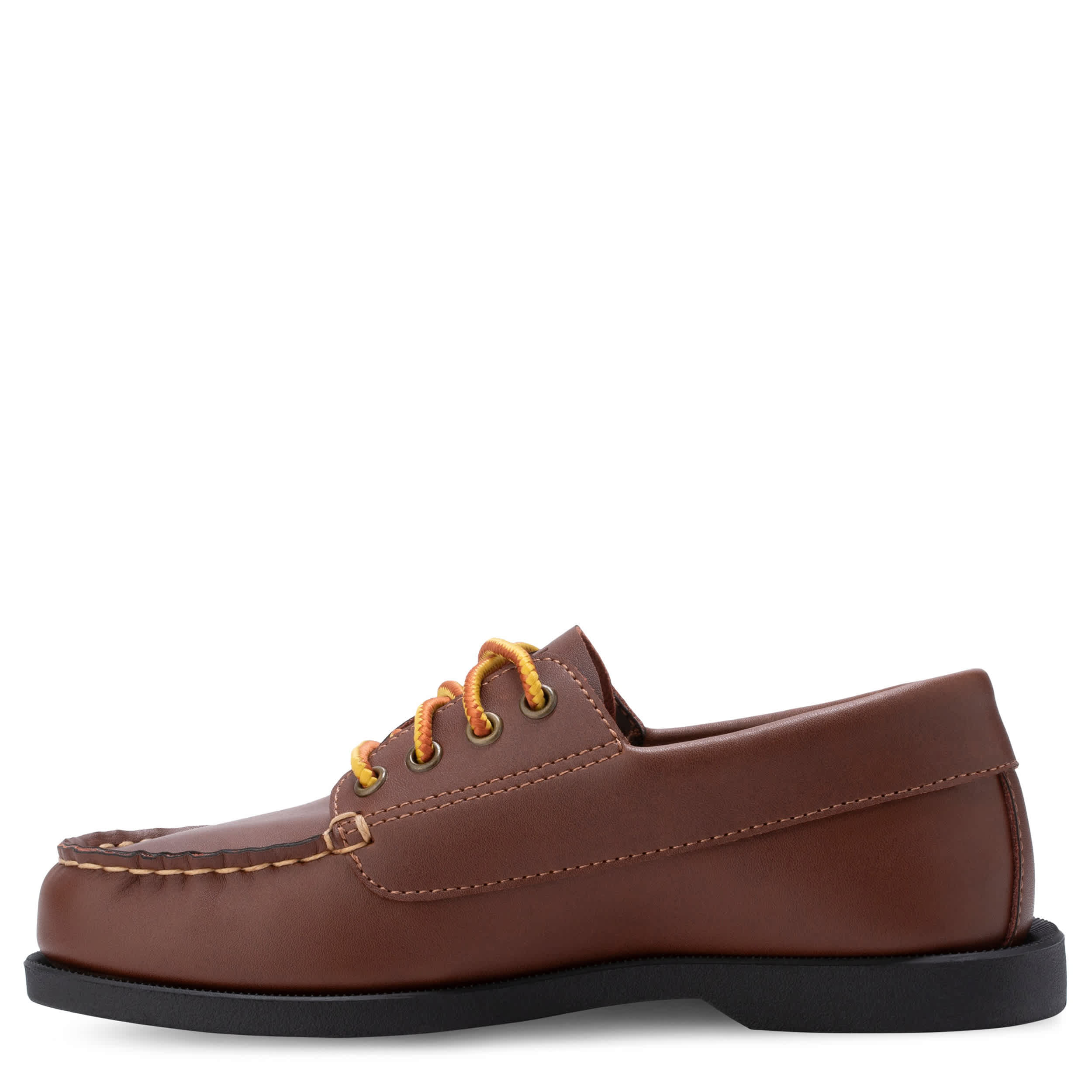 EASTLAND-BOYS LITTLE-BIG KID FALMOUTH BOAT SHOE-TAN & 