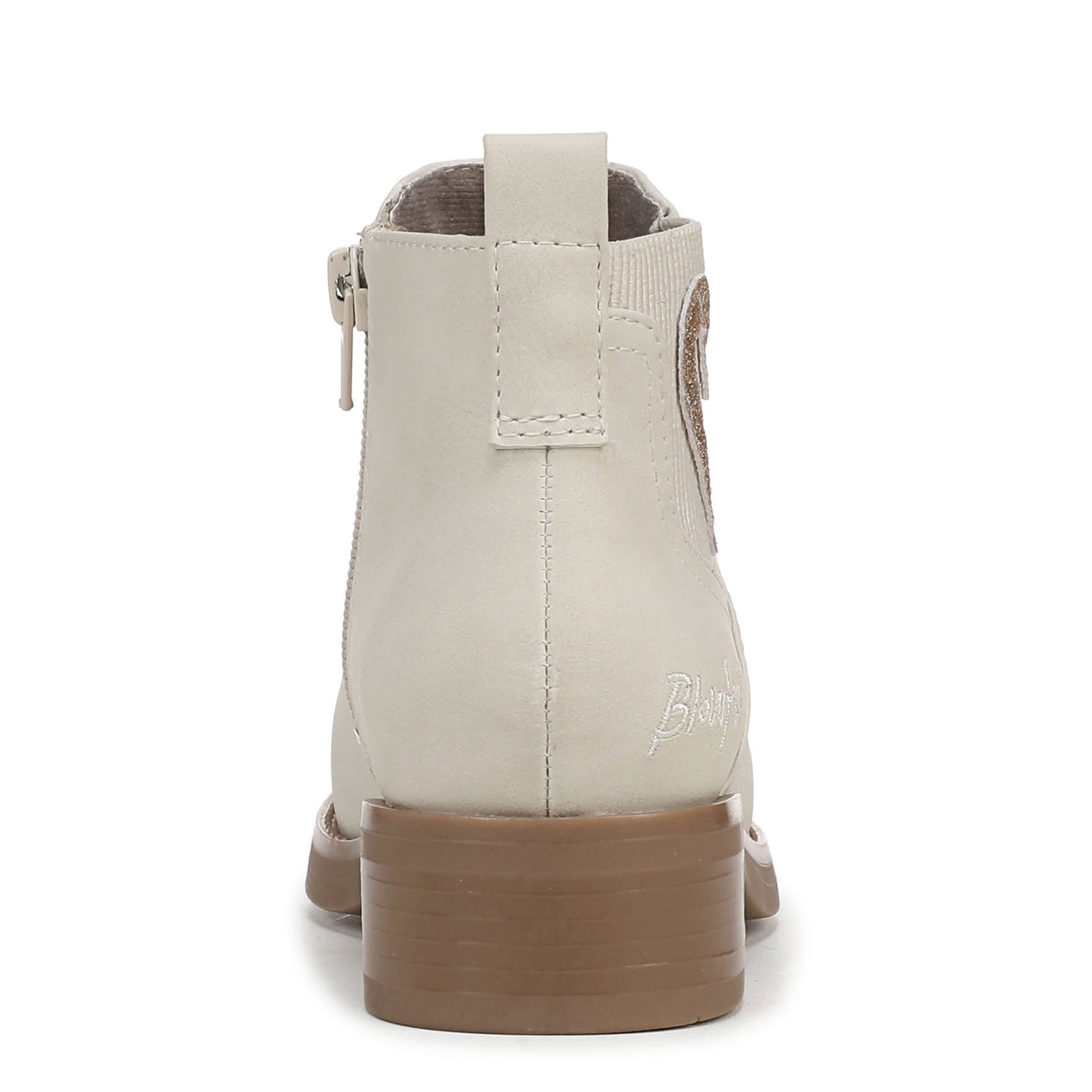 BLOWFISH MALIBU-GIRLS LITTLE-BIG KID ZANDER-K BOOT-OFF WHITE & 