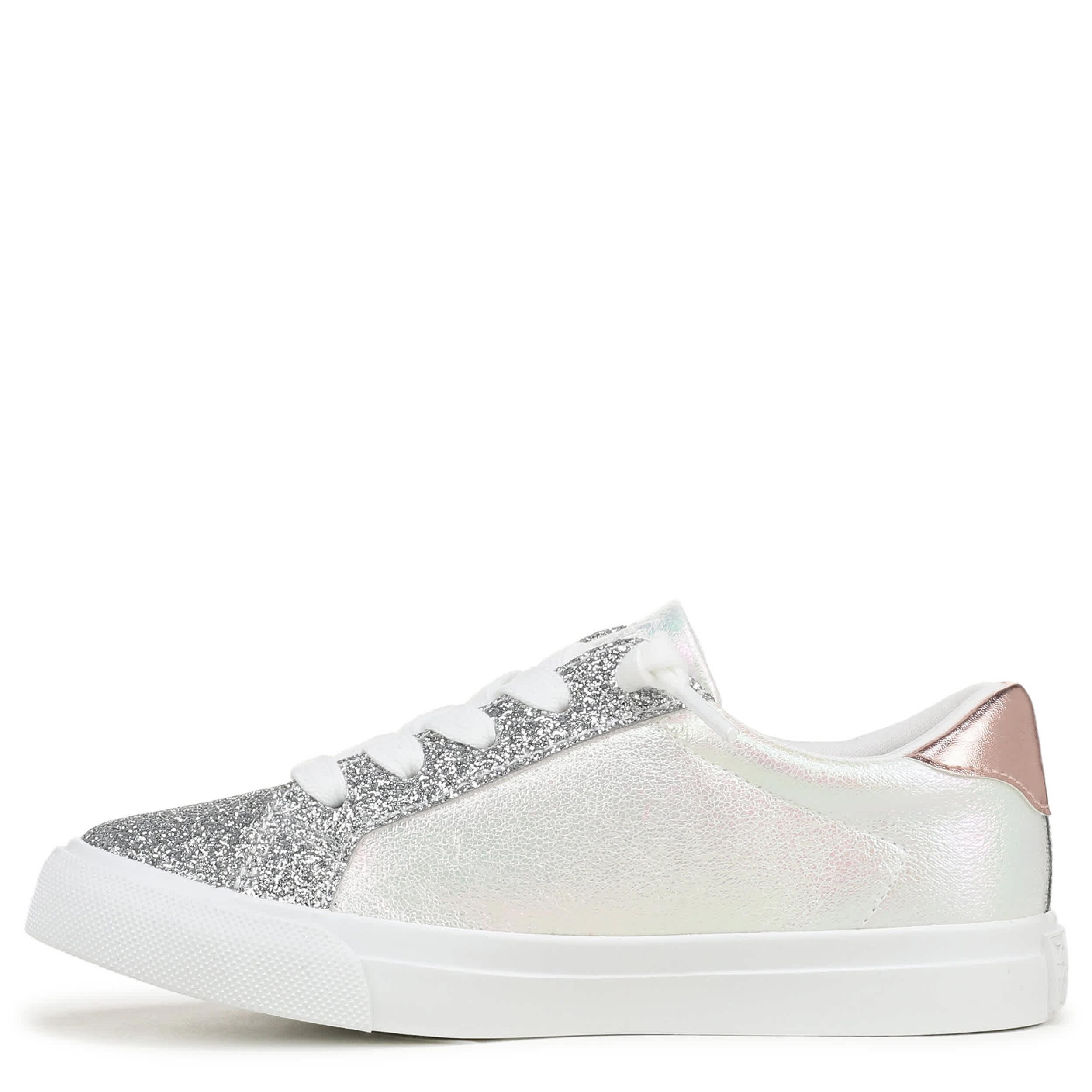 BLOWFISH MALIBU-GIRLS LITTLE-BIG KID PERFECT-K SNEAKER-SILVER & 