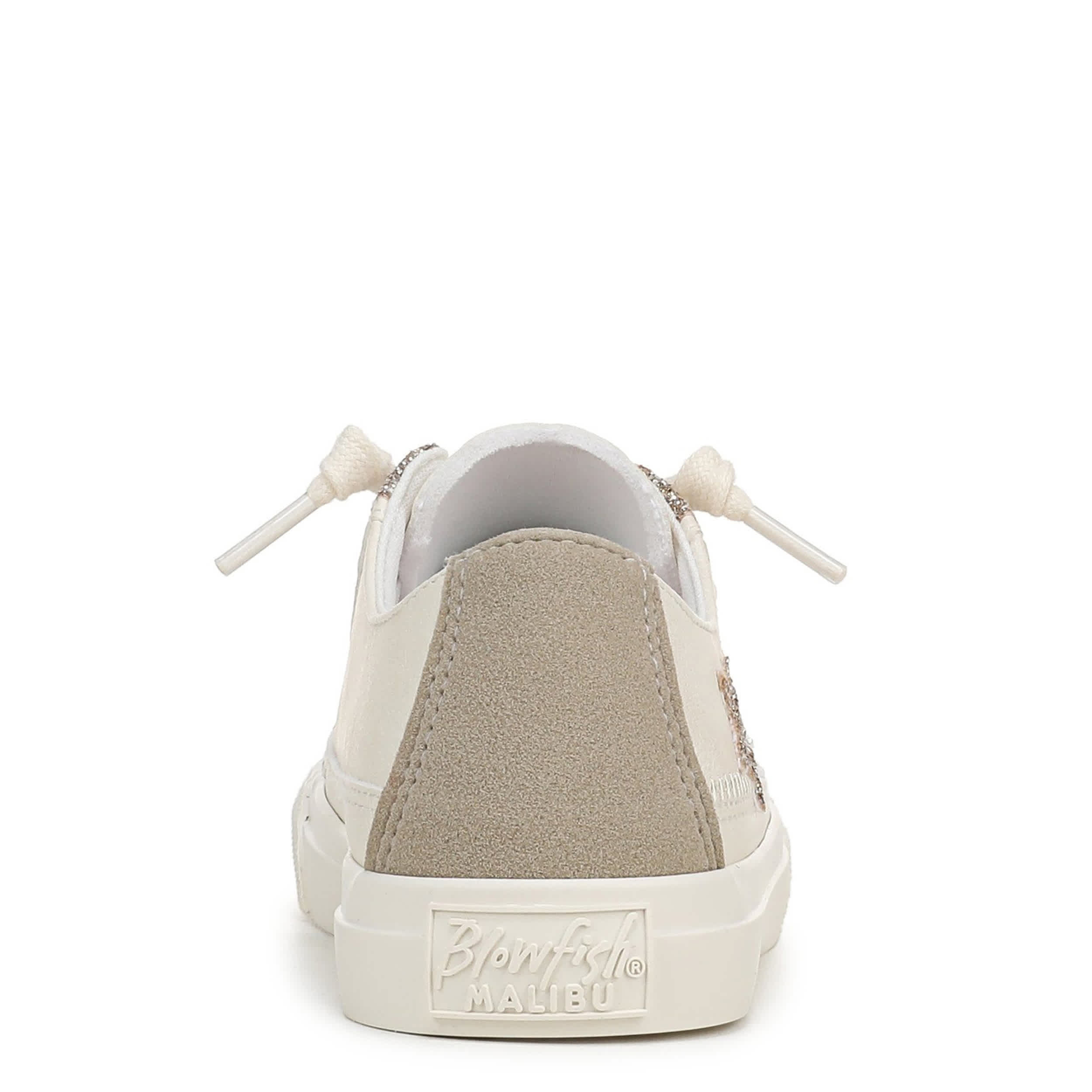 BLOWFISH MALIBU-GIRLS LITTLE-BIG KID PEBBLE 3-K SNEAKER-OFF WHITE & GOLD