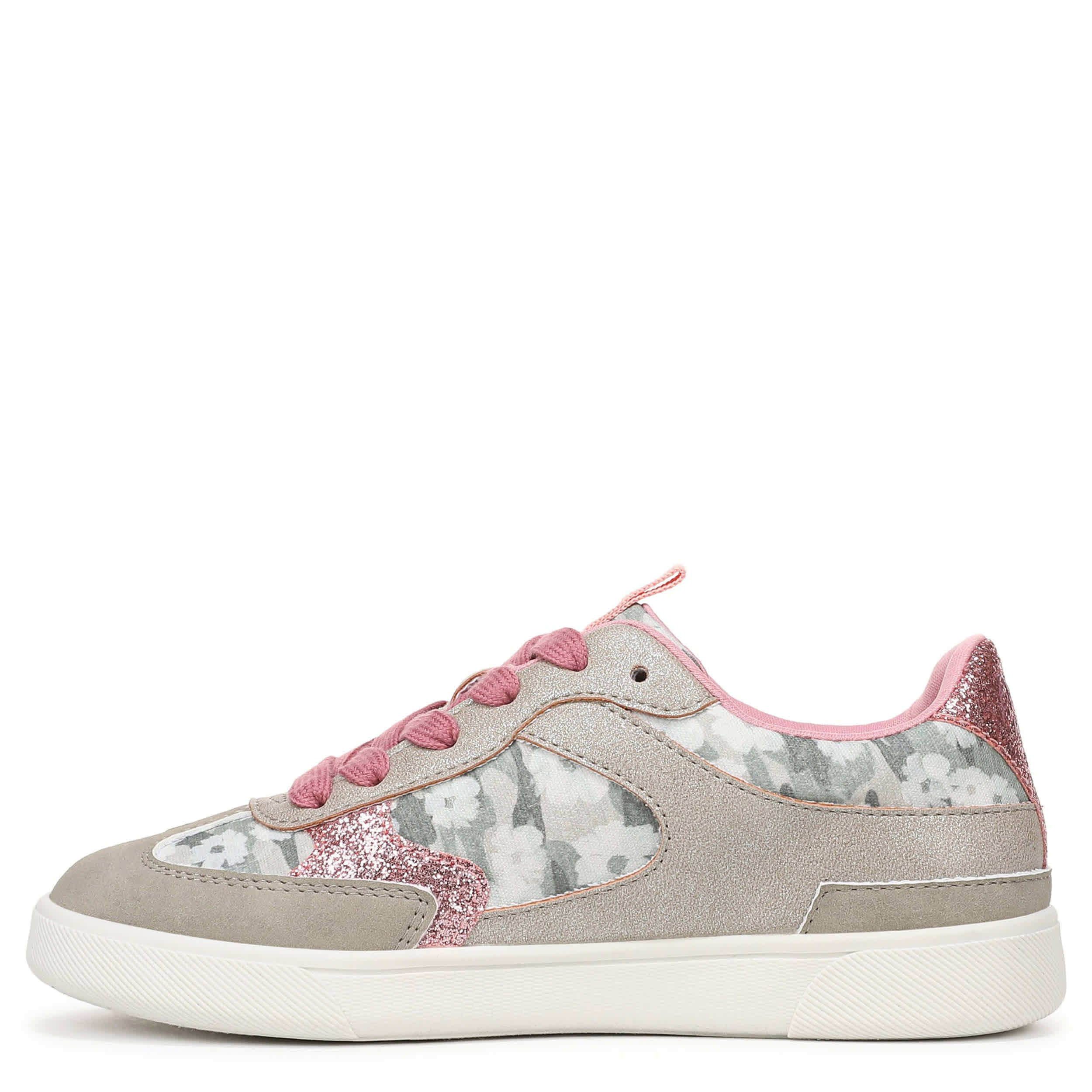 BLOWFISH MALIBU-GIRLS LITTLE-BIG KID TASTIC-K SNEAKER-GREY & PINK