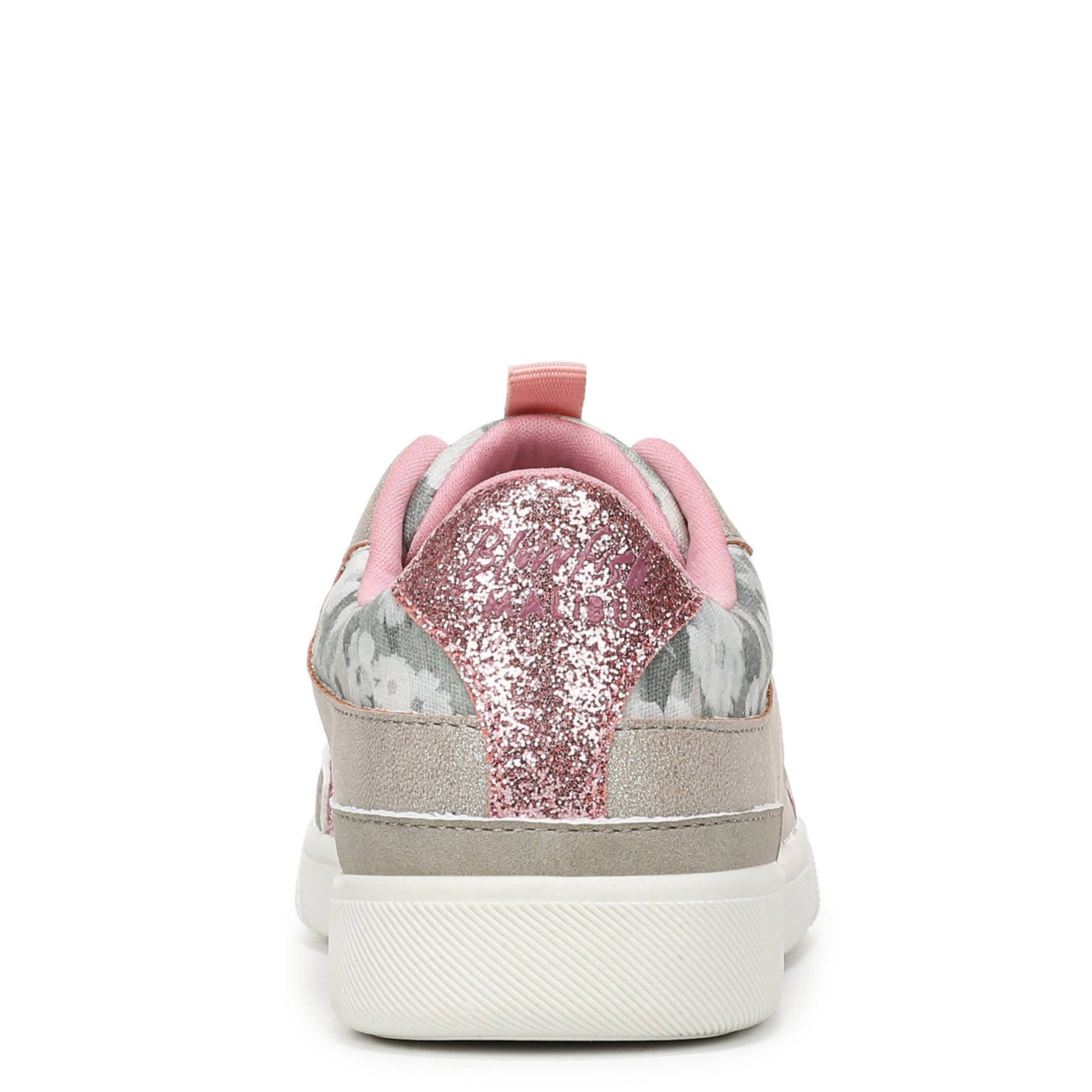 BLOWFISH MALIBU-GIRLS LITTLE-BIG KID TASTIC-K SNEAKER-GREY & PINK