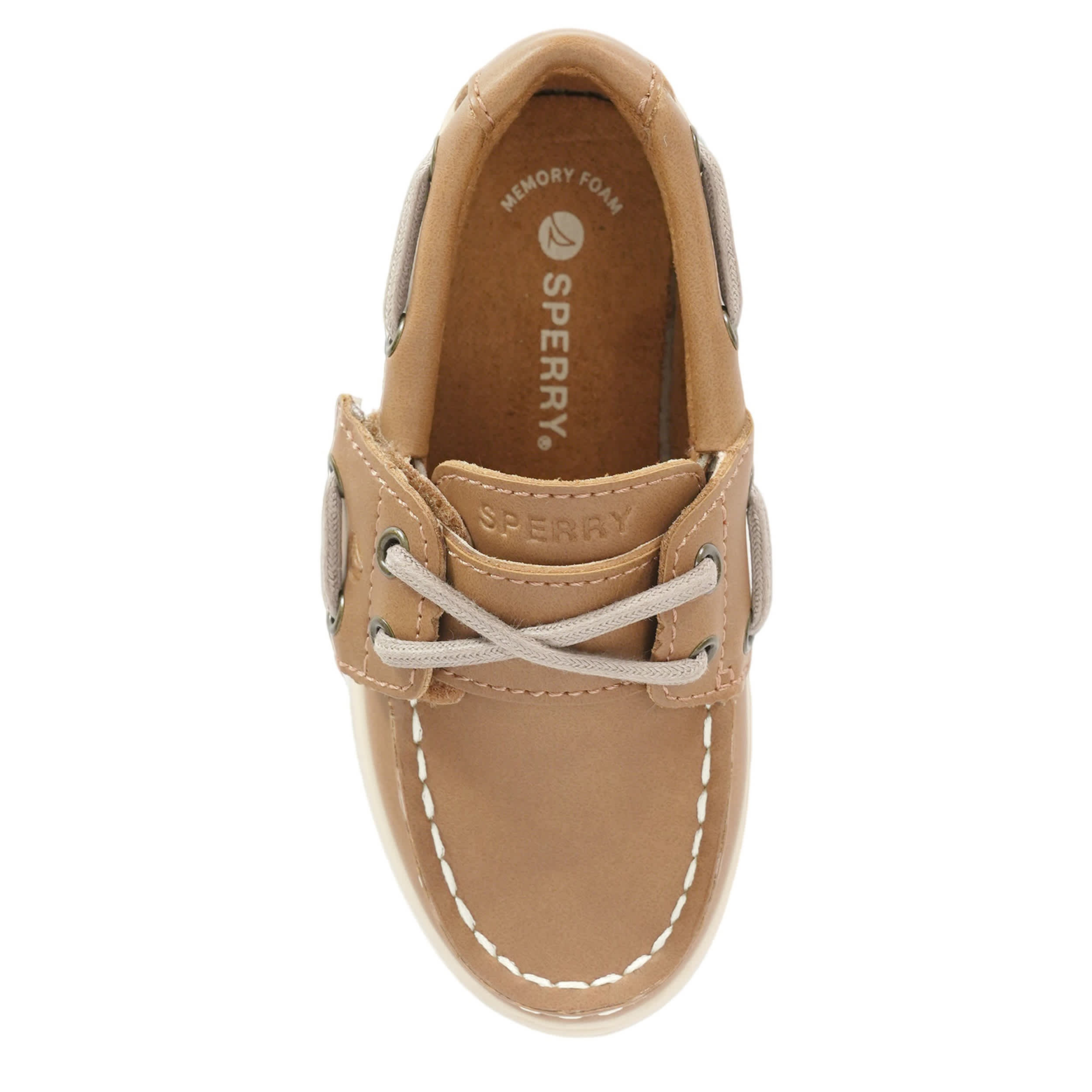 SPERRY-BOYS TODDLER CUP II BOAT SHOE-CHESTNUT & 