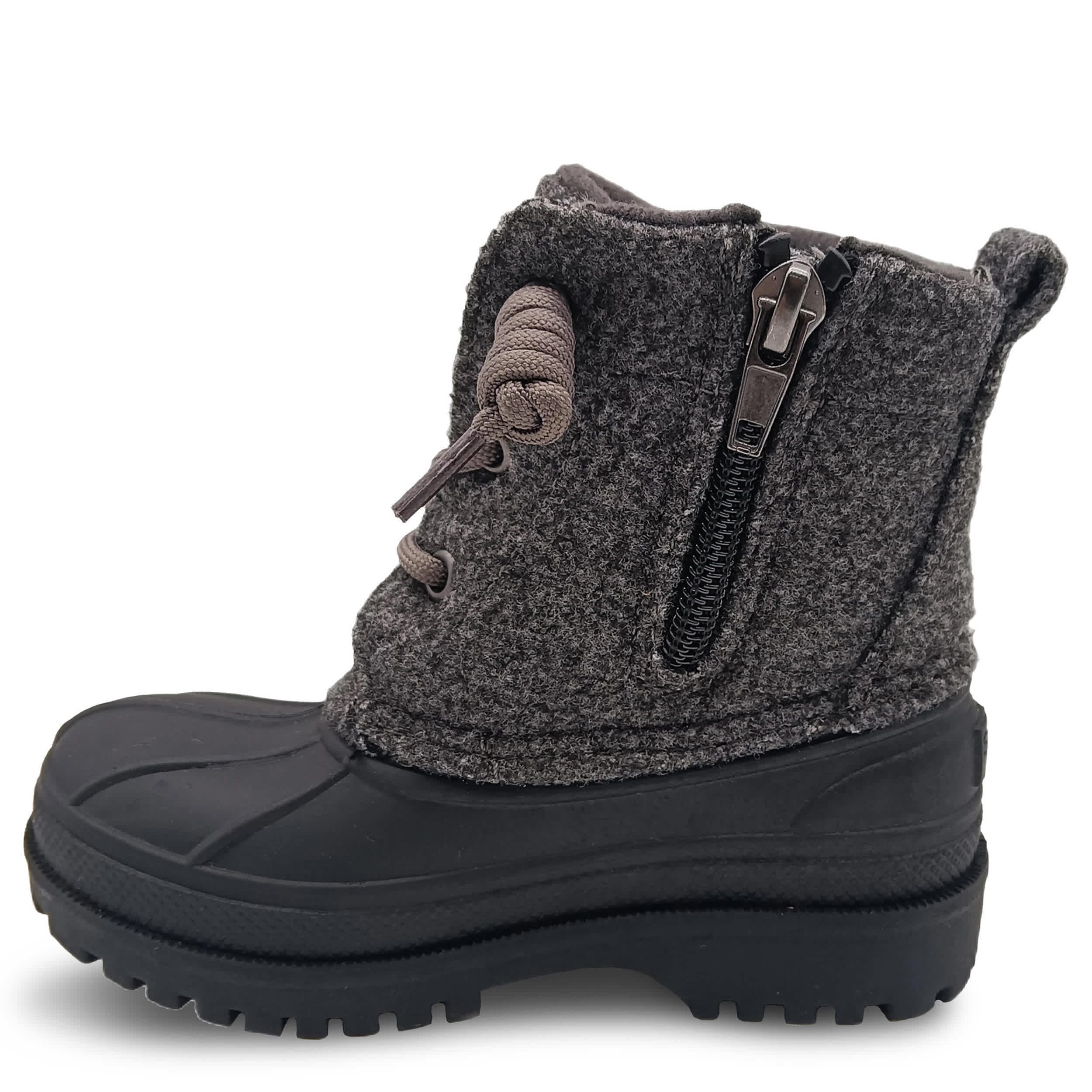 SPERRY-BOYS TODDLER  DUCK BOOT-DARK GREY & 