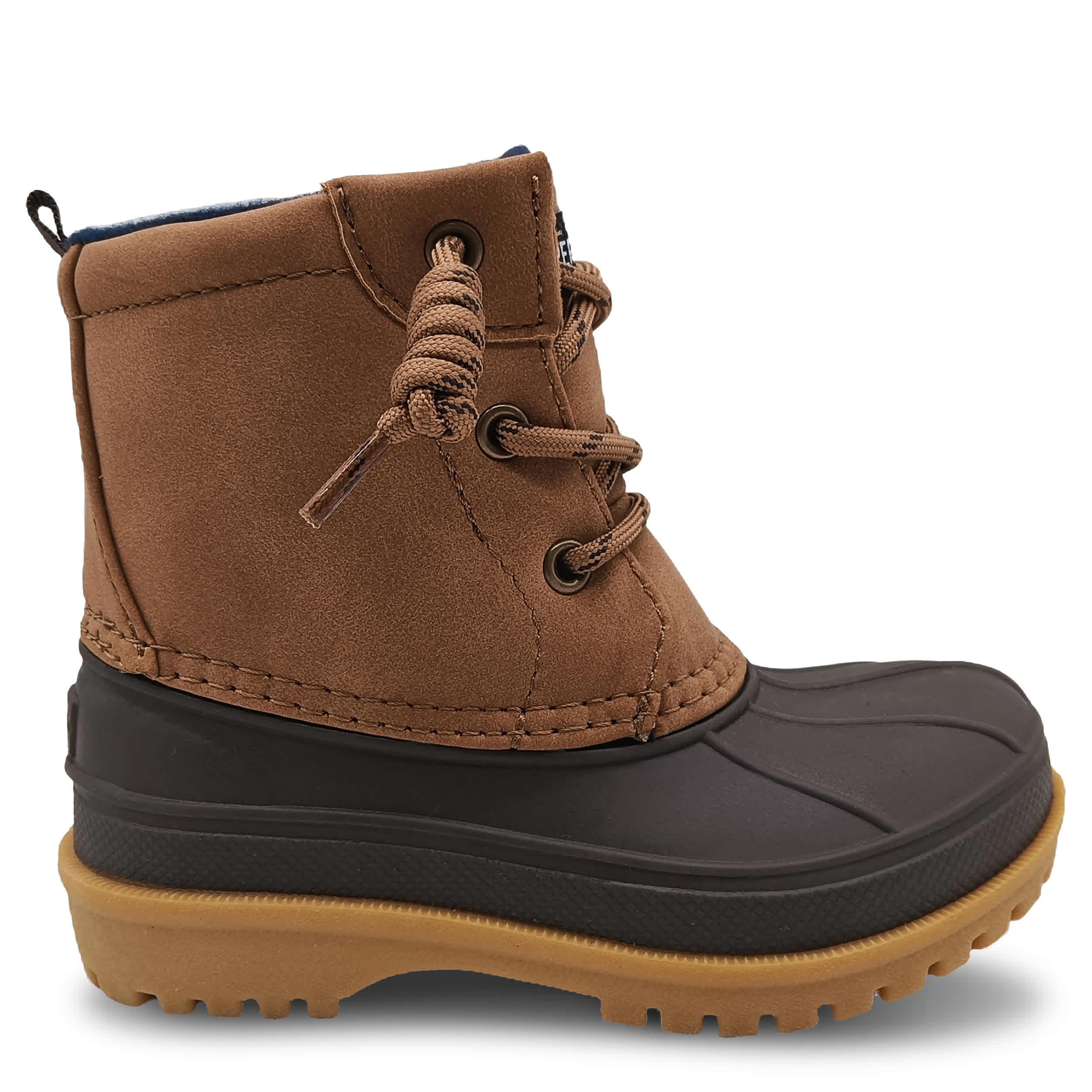SPERRY-BOYS TODDLER  DUCK BOOT-CHESTNUT & CHOCOLATE