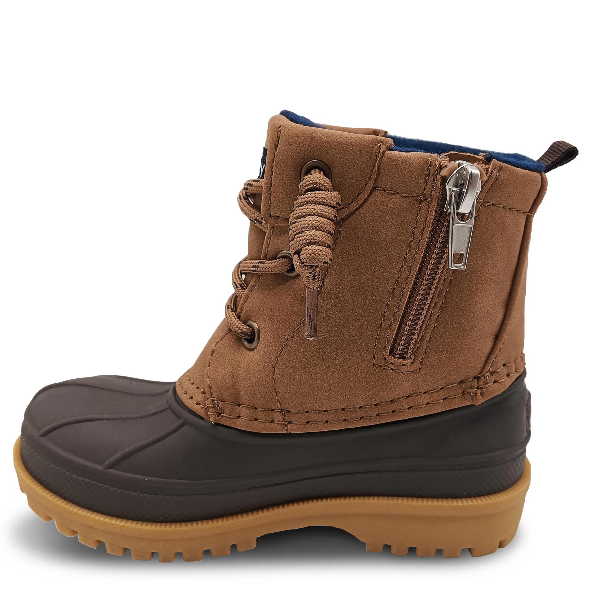 SPERRY-BOYS TODDLER  DUCK BOOT-CHESTNUT & CHOCOLATE