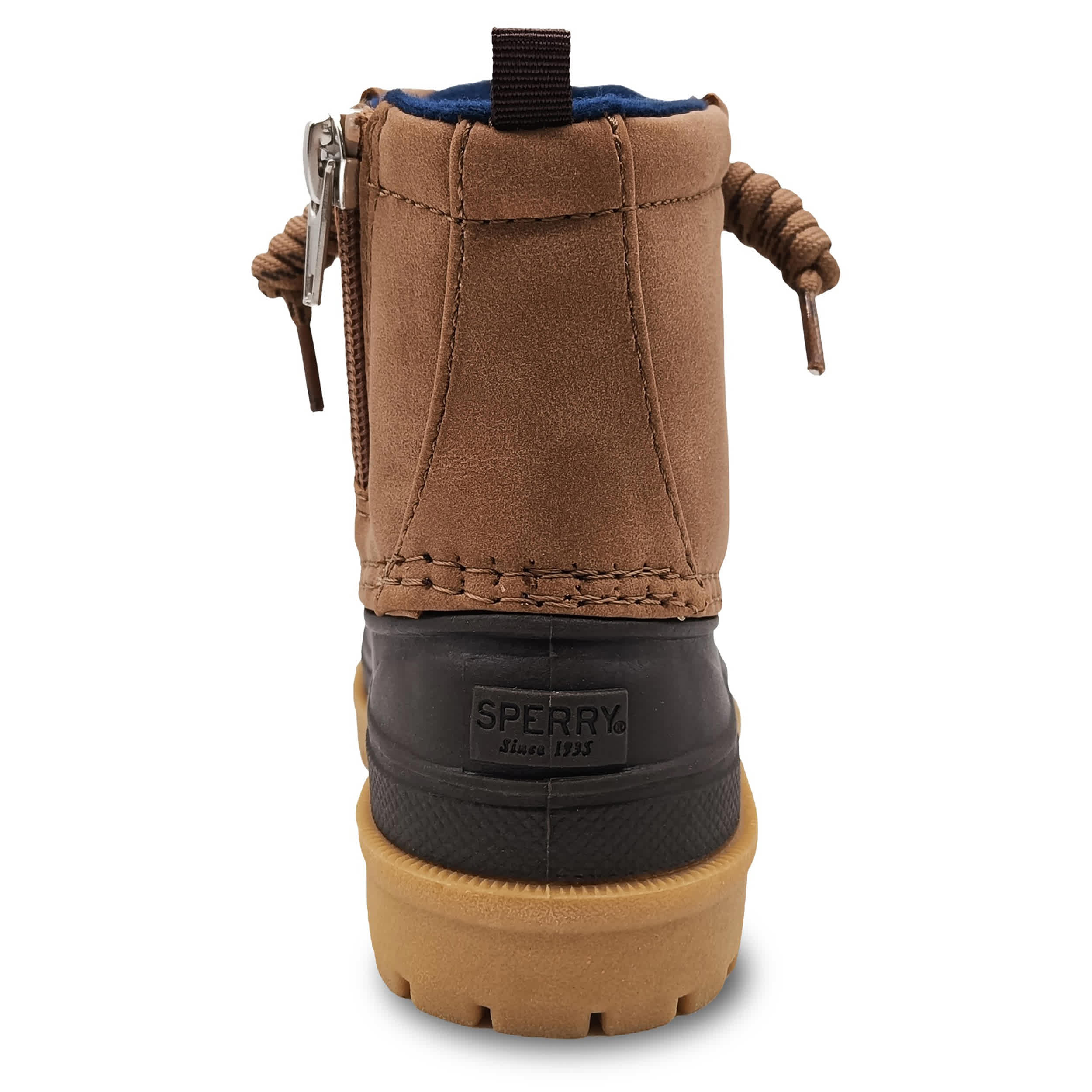 SPERRY-BOYS TODDLER  DUCK BOOT-CHESTNUT & CHOCOLATE