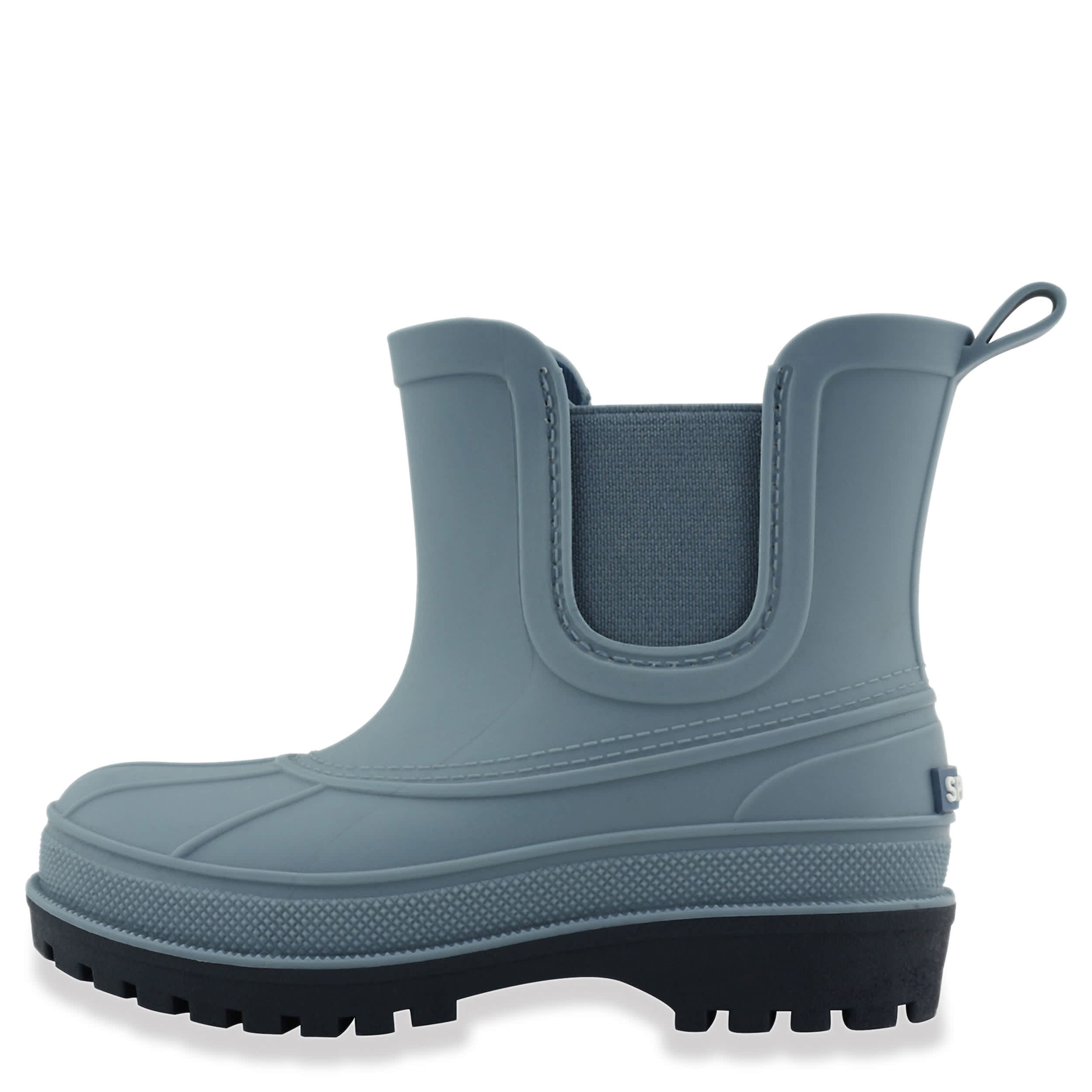 SPERRY-GIRLS TODDLER CHELSEA RAIN BOOT-PALE BLUE & GREY