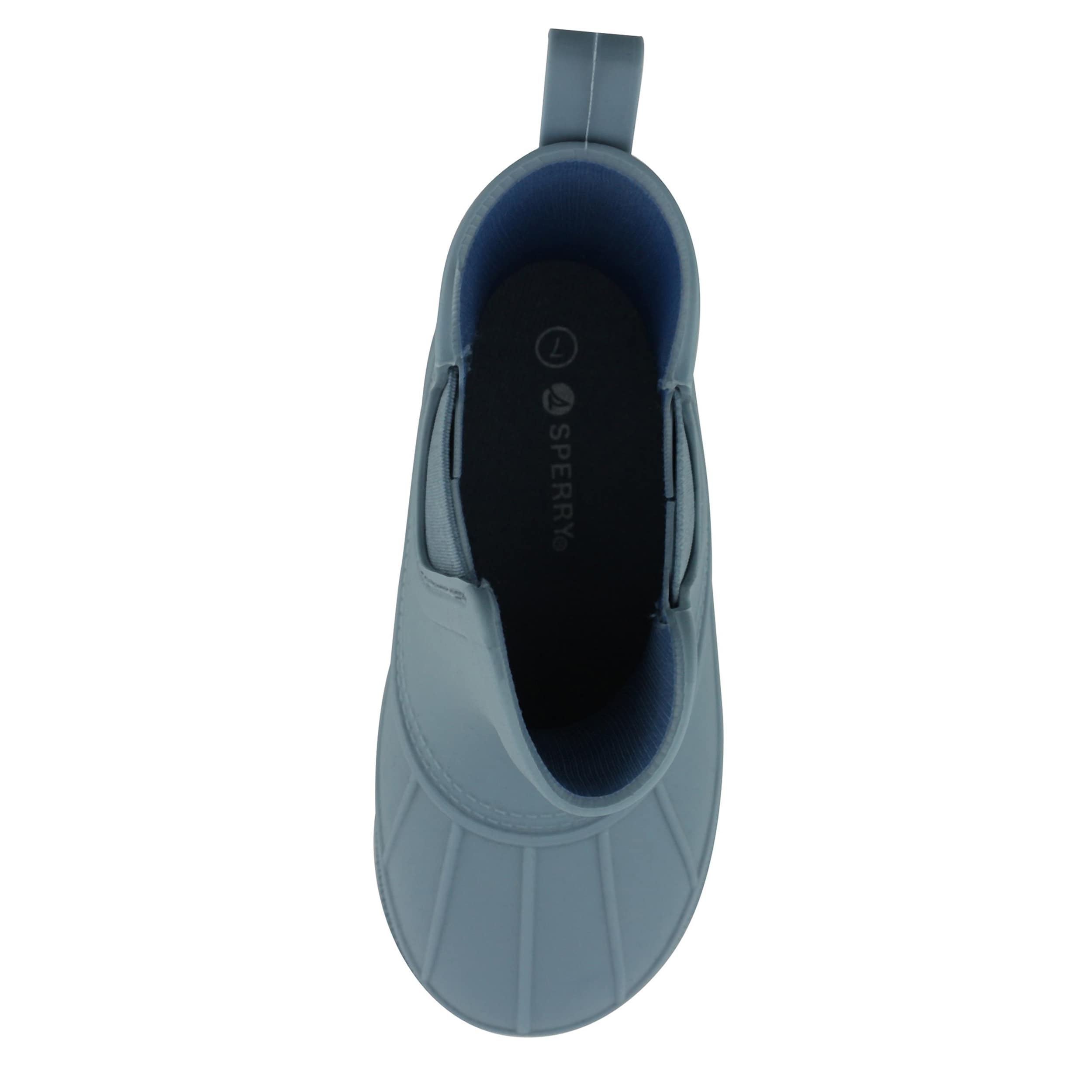SPERRY-GIRLS TODDLER CHELSEA RAIN BOOT-PALE BLUE & GREY