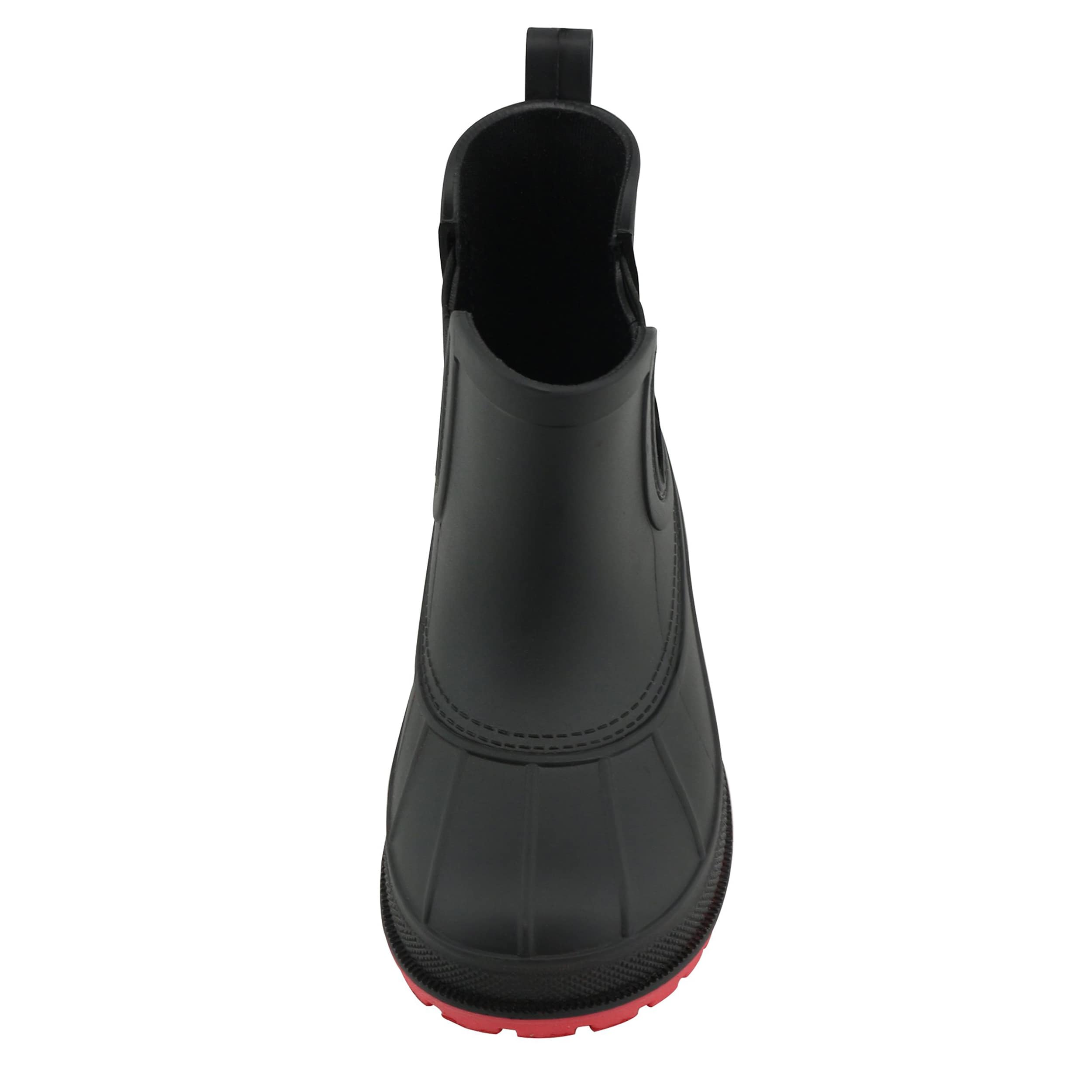 SPERRY-BOYS TODDLER CHELSEA RAIN BOOT-BLACK & RED
