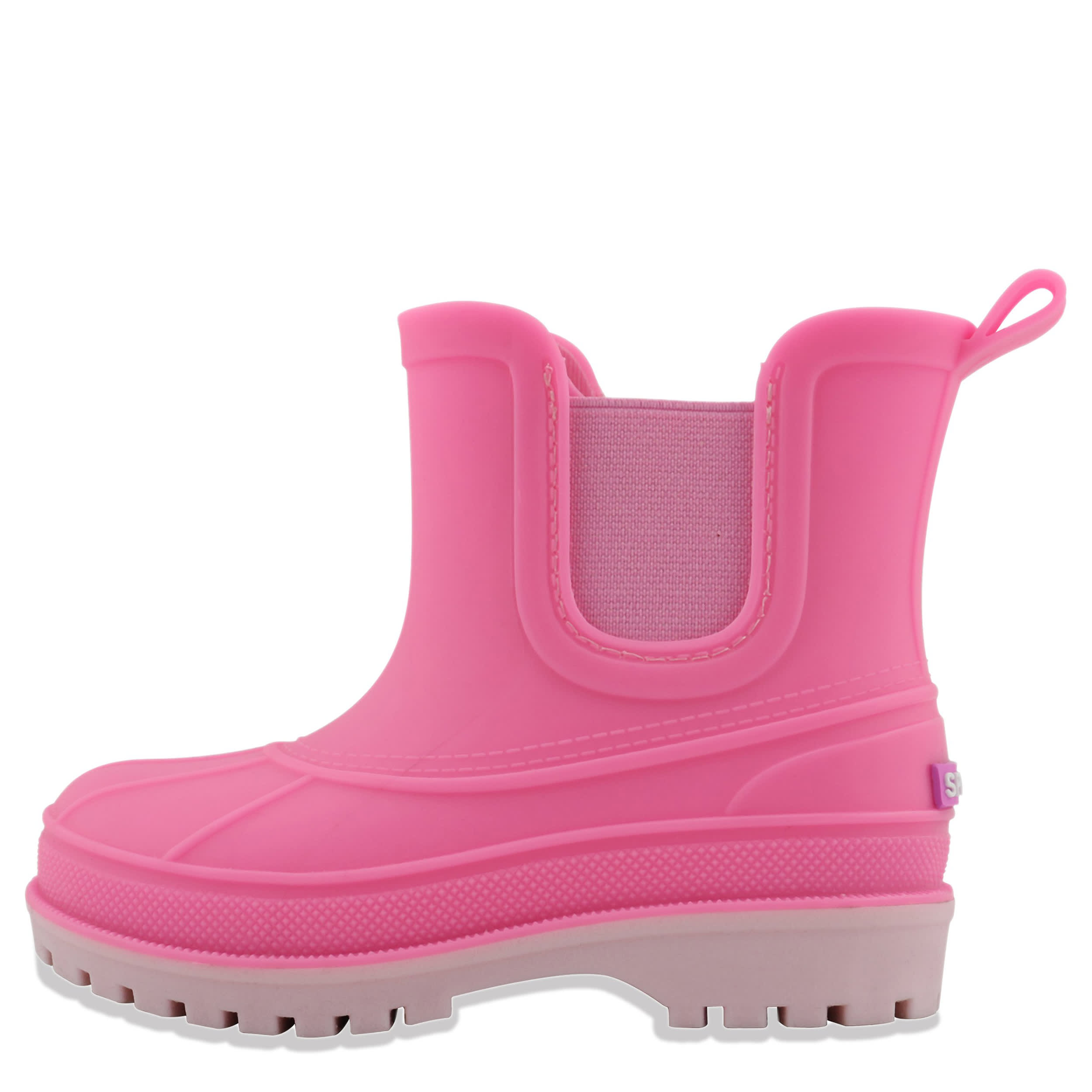 SPERRY-GIRLS TODDLER CHELSEA RAIN BOOT-BRIGHT PINK & PINK