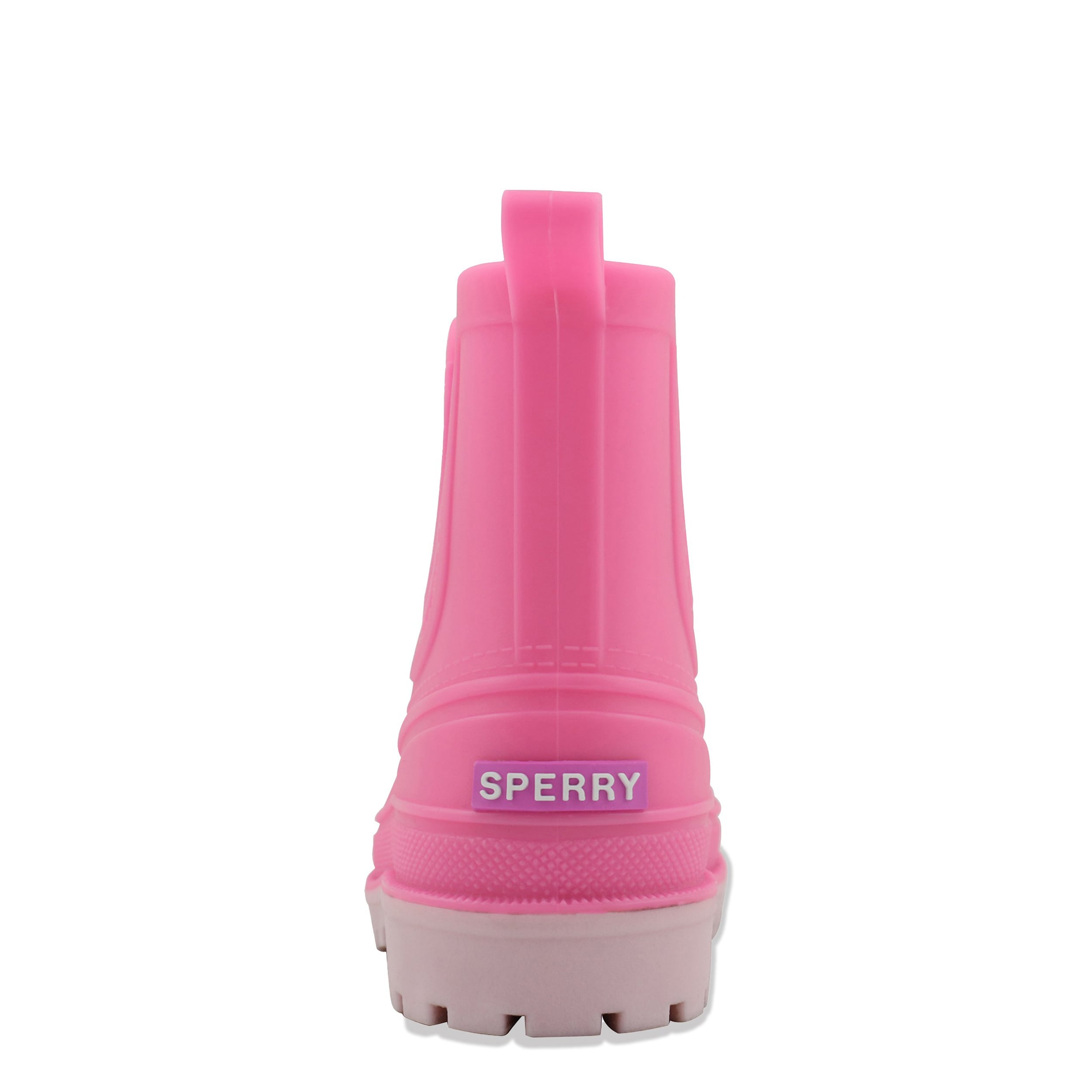 SPERRY-GIRLS TODDLER CHELSEA RAIN BOOT-BRIGHT PINK & PINK