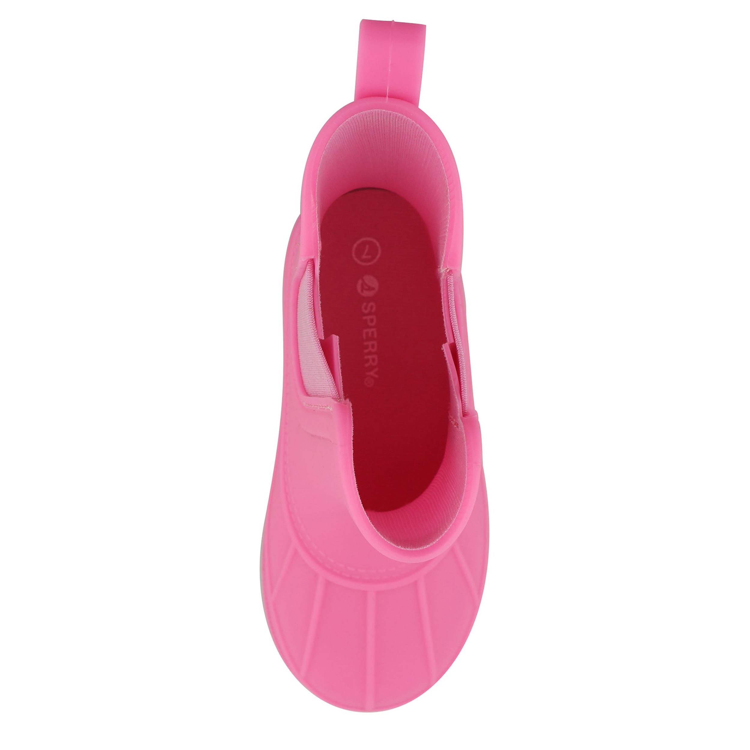 SPERRY-GIRLS TODDLER CHELSEA RAIN BOOT-BRIGHT PINK & PINK