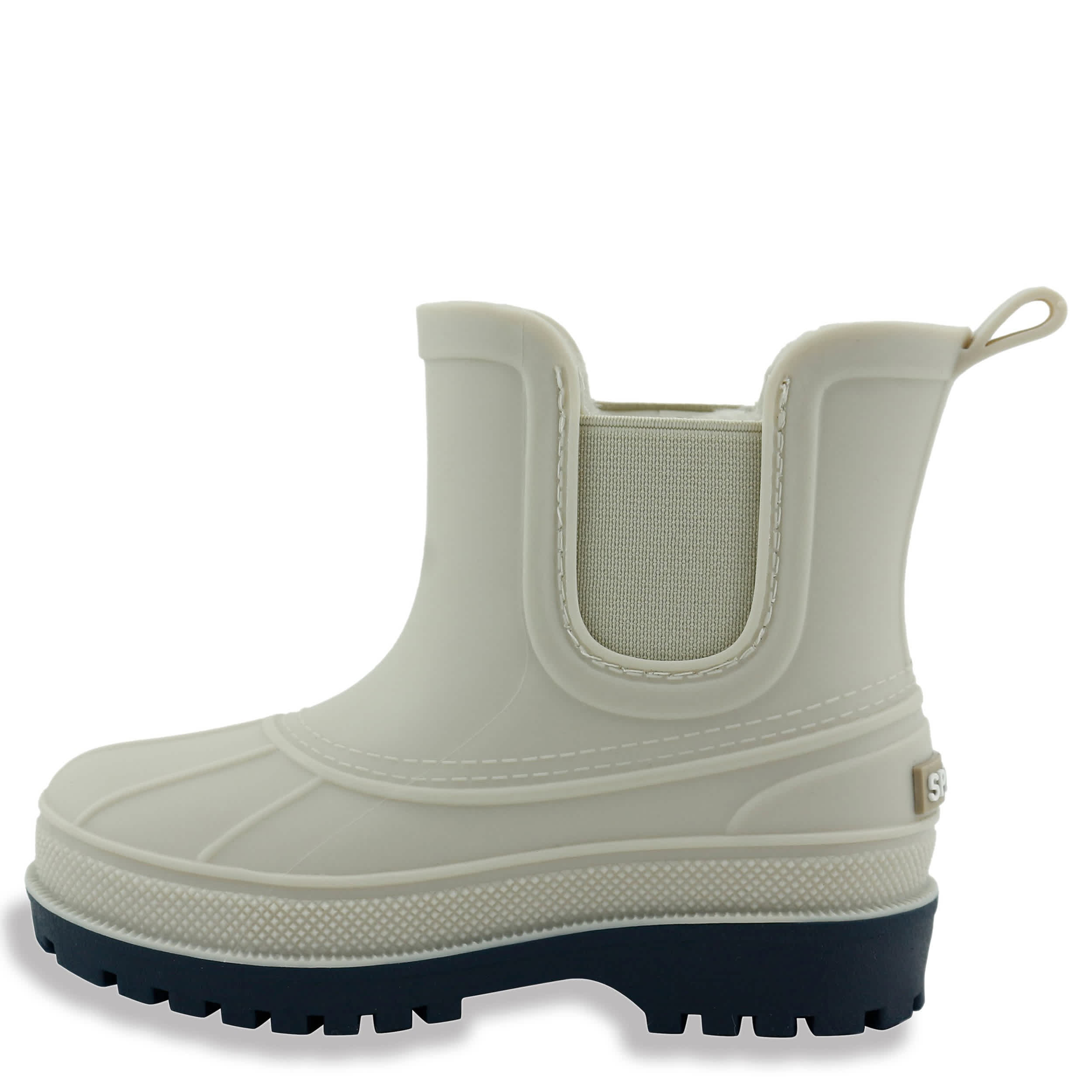 SPERRY-GIRLS TODDLER CHELSEA RAIN BOOT-TAUPE & 