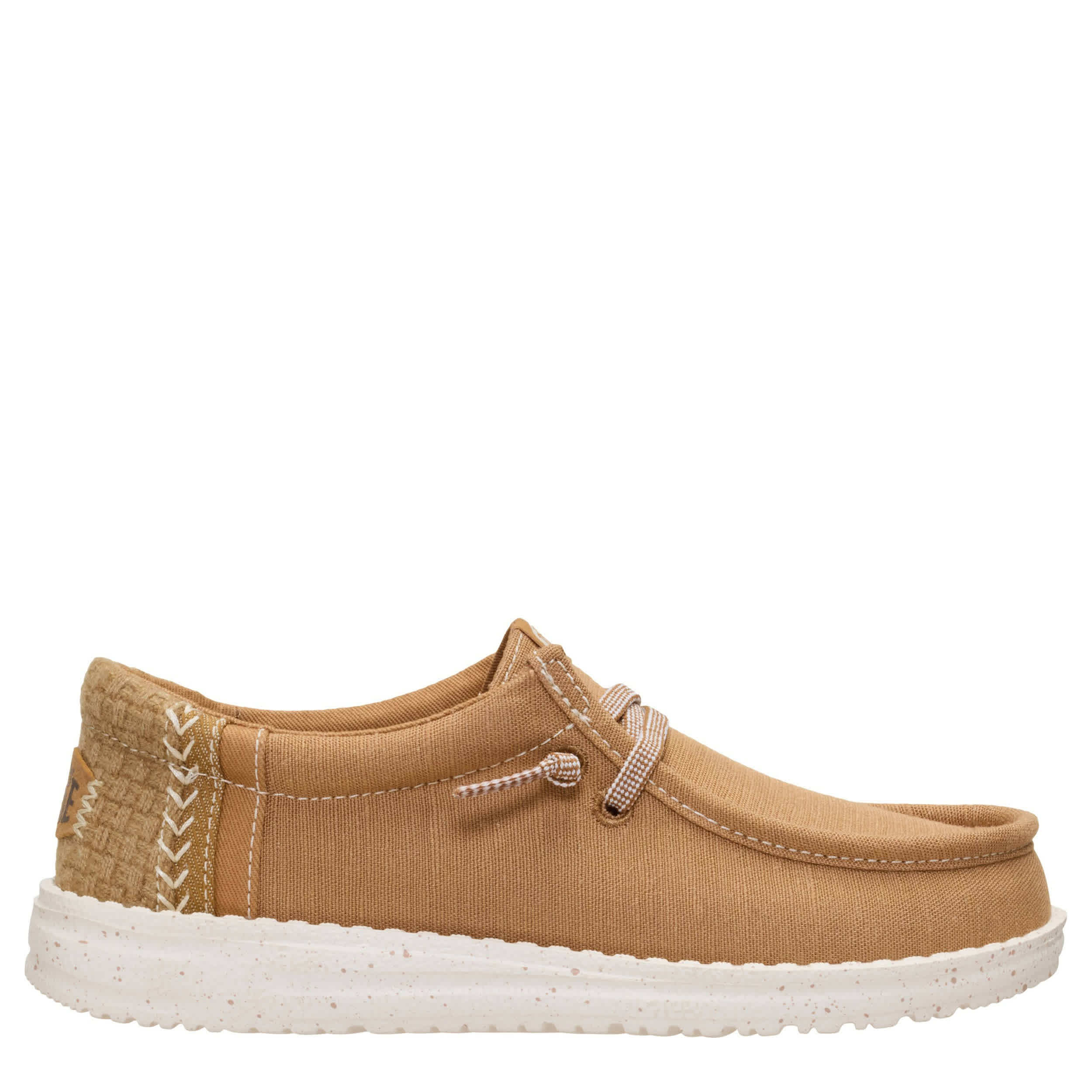 HEYDUDE-BOYS LITTLE-BIG KID WALLY BREAK SLIP ON SNEAKER-BROWN & 