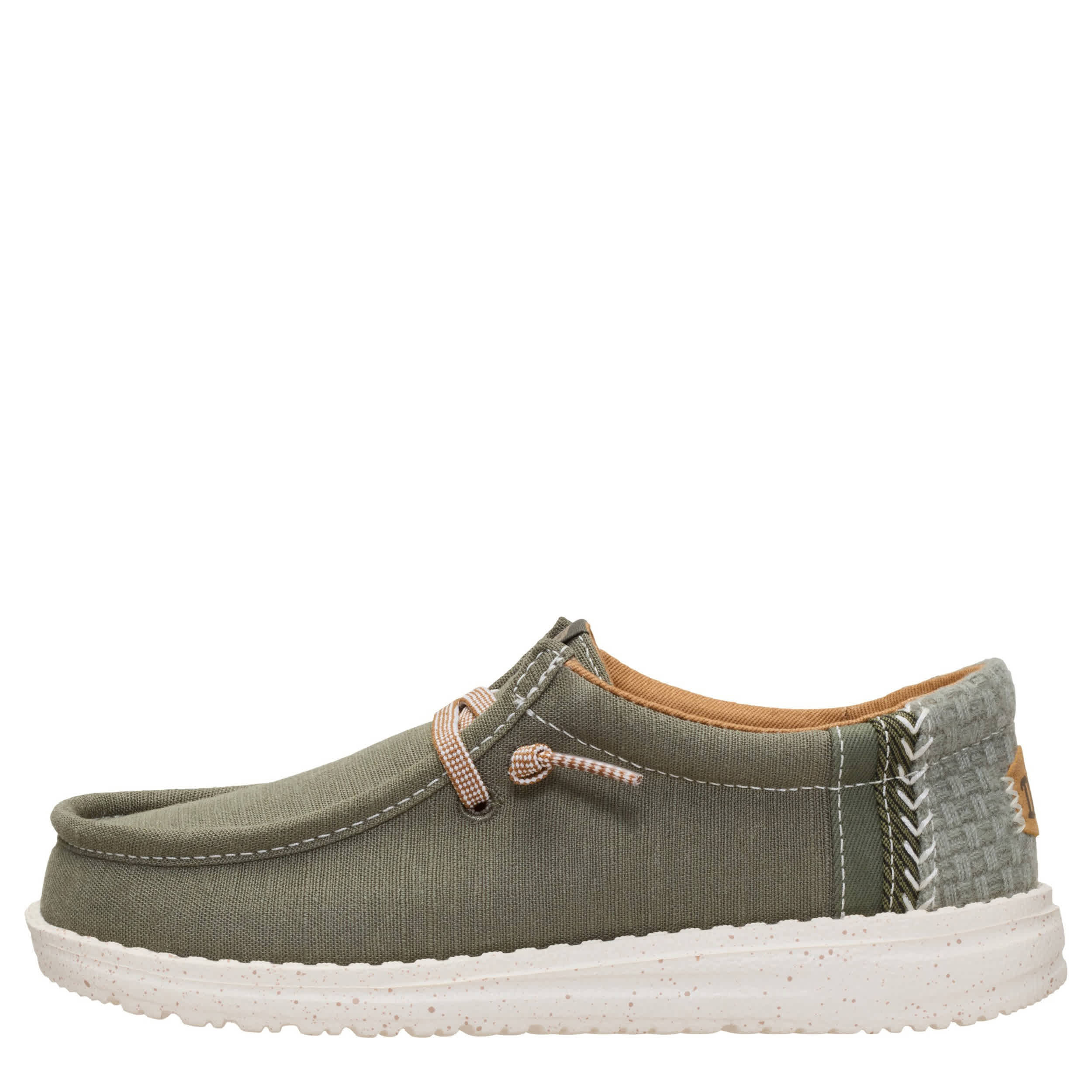 HEYDUDE-BOYS LITTLE-BIG KID WALLY BREAK SLIP ON SNEAKER-GREEN & 