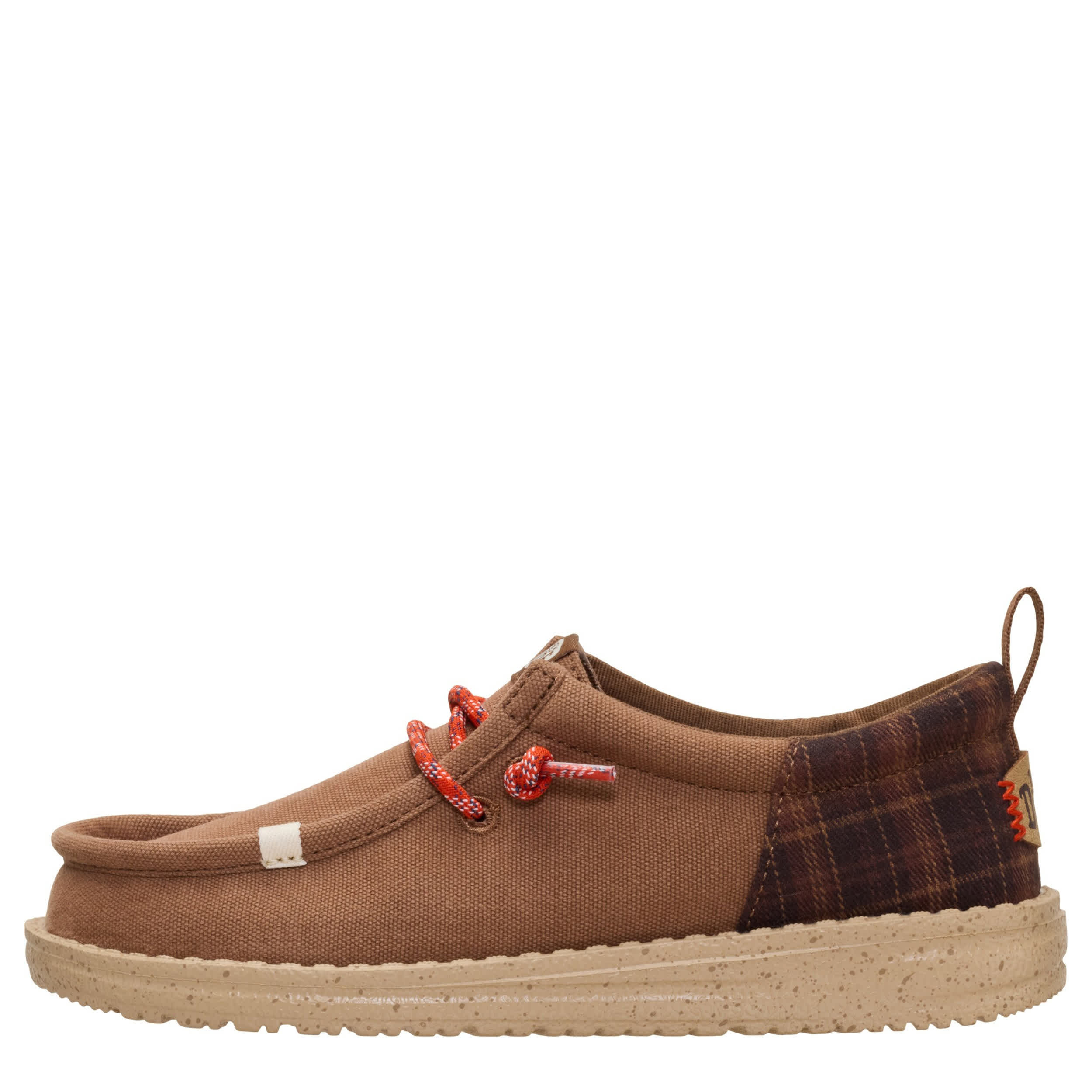 HEYDUDE-BOYS LITTLE-BIG KID WALLY FUNK SLIP ON SNEAKER-BROWN & 