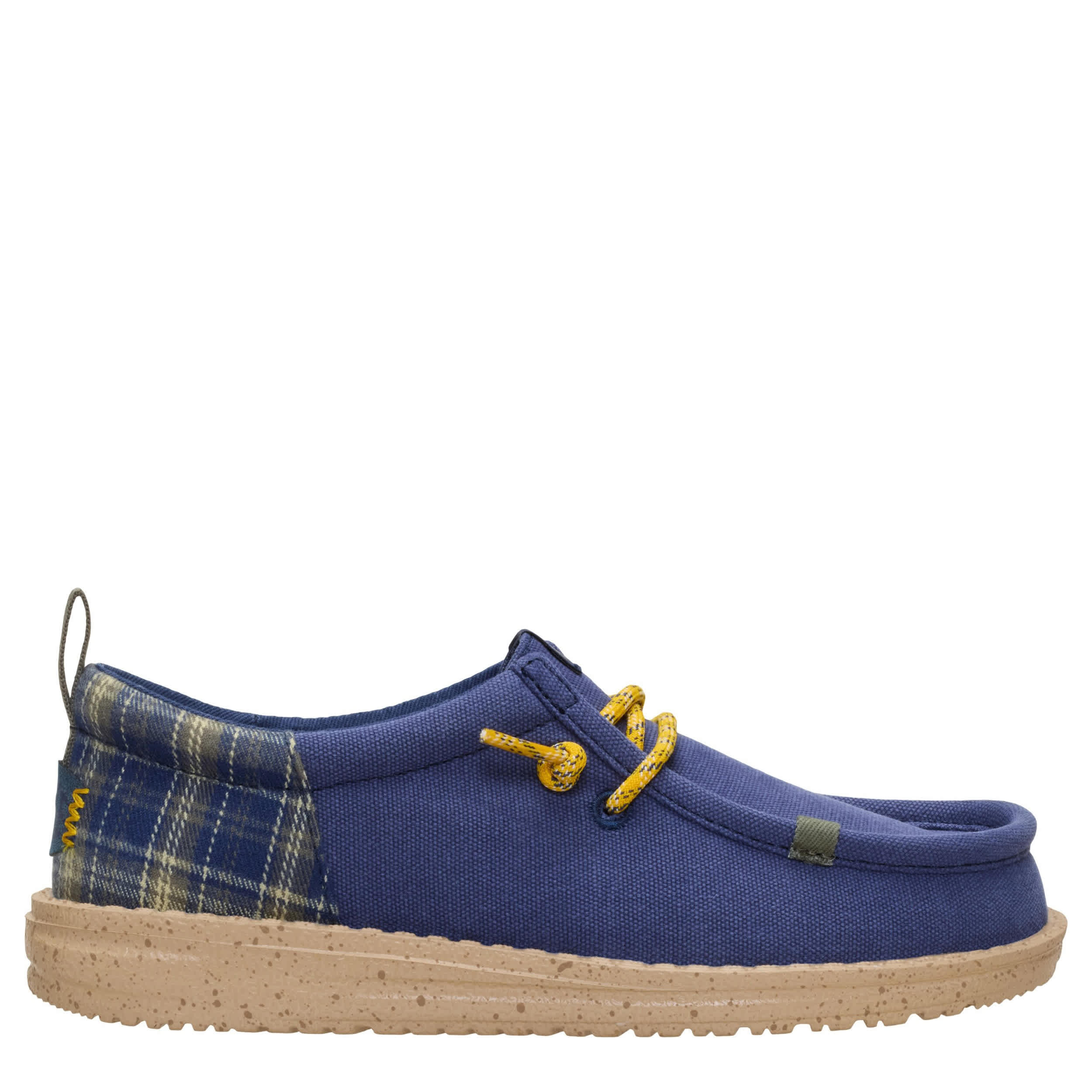 HEYDUDE-BOYS LITTLE-BIG KID WALLY FUNK SLIP ON SNEAKER-BLUE & 
