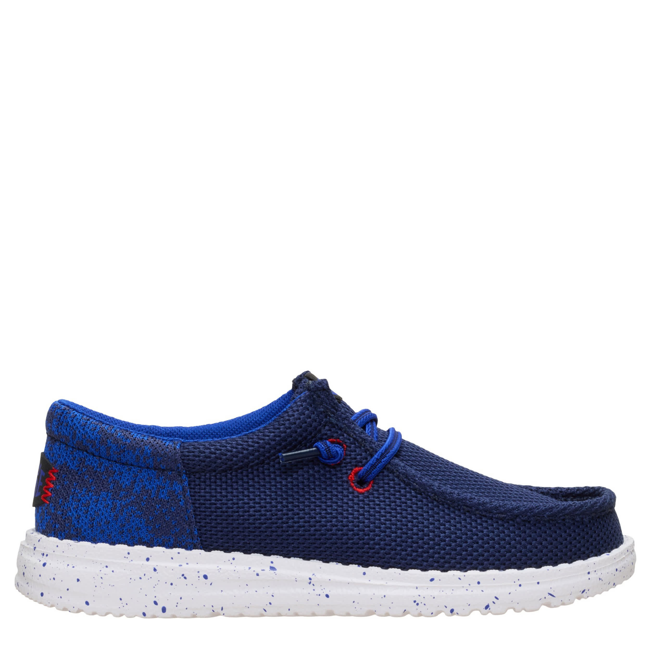 HEYDUDE-BOYS LITTLE-BIG KID WALLY FUNK SLIP ON SNEAKER-BLUE & 