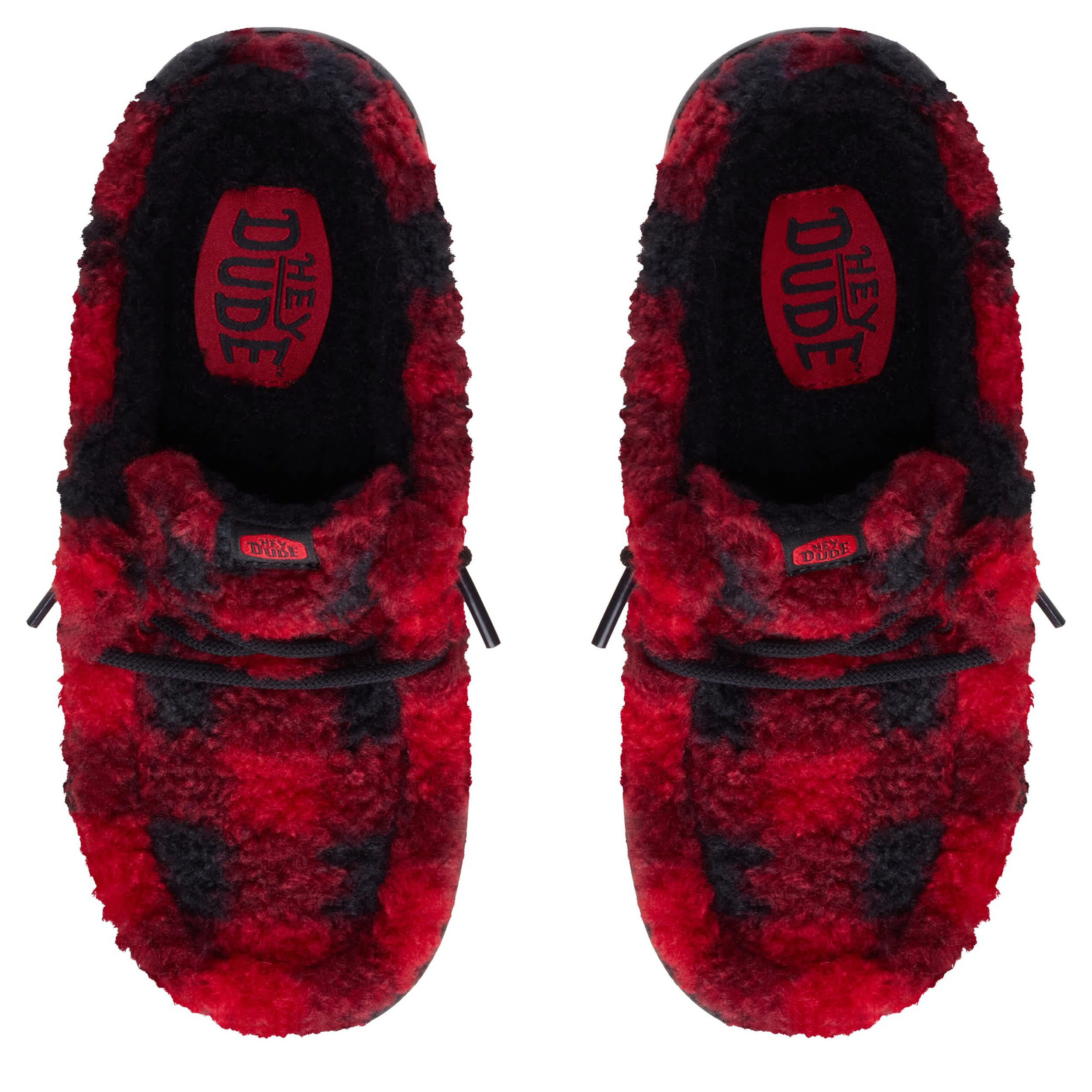 HEYDUDE-BOYS LITTLE-BIG KID WALLY SLIPPER-RED & 