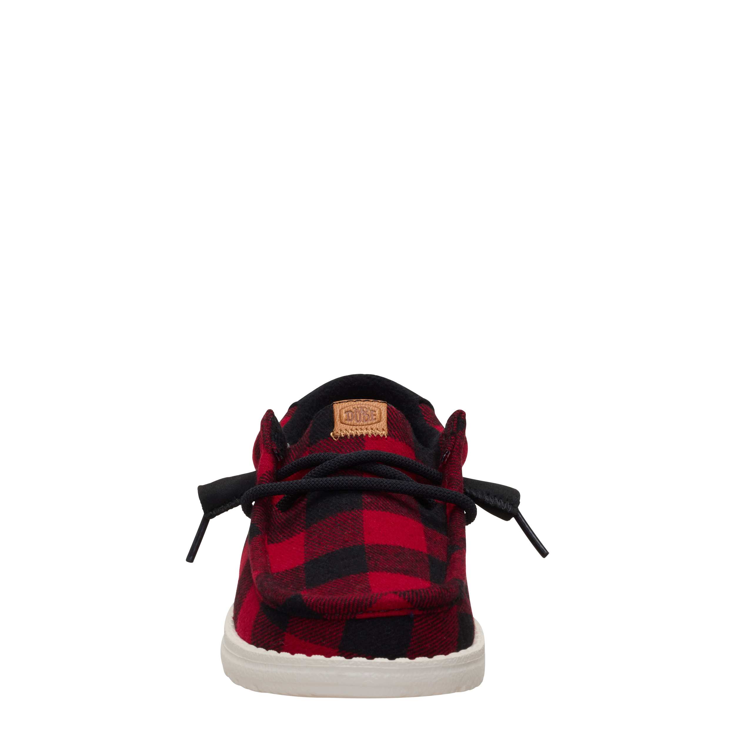 HEYDUDE-BOYS LITTLE-BIG KID WALLY SLIP ON SNEAKER-RED & 