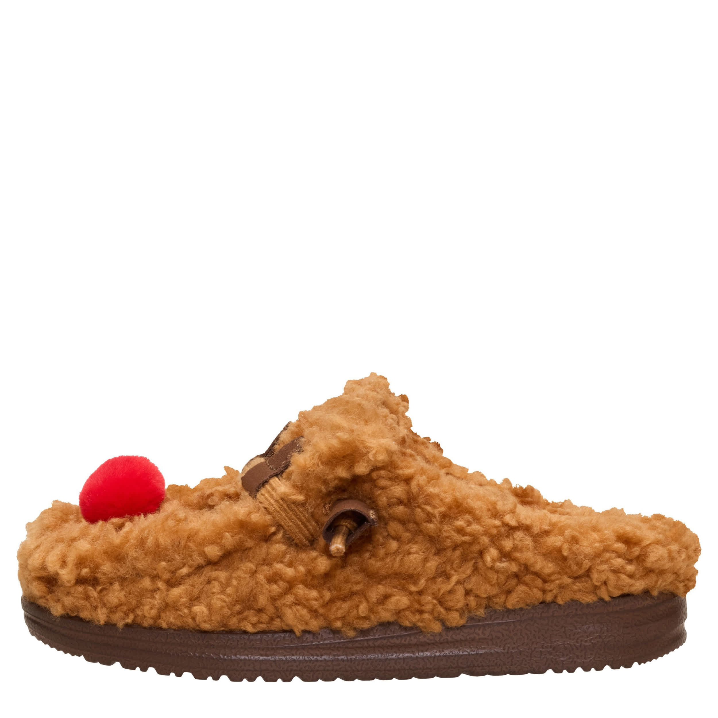 HEYDUDE-BOYS LITTLE-BIG KID WALLY REINDEER SLIPPER-ORANGE & 
