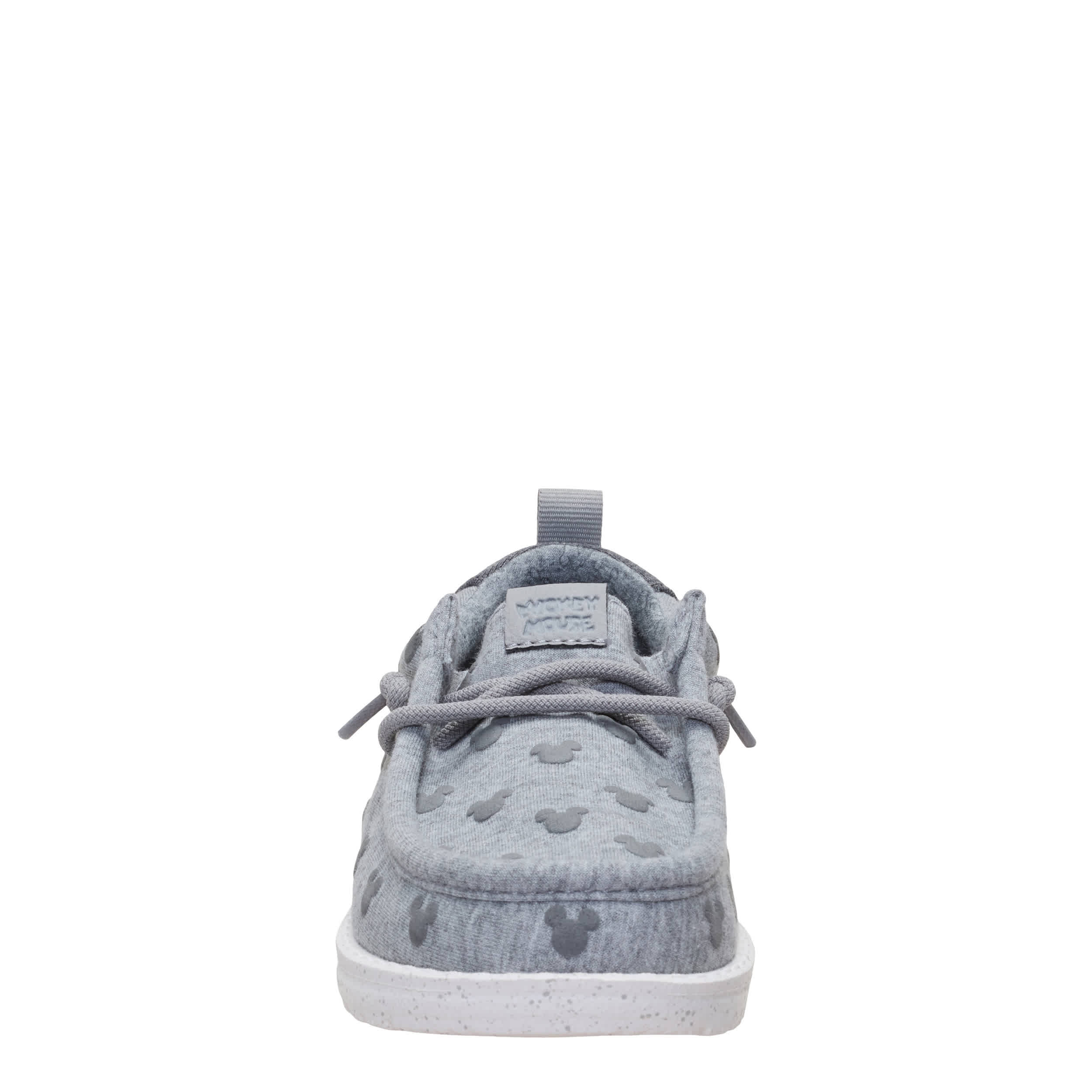 HEYDUDE-BOYS LITTLE-BIG KID WALLY MICKEY SLIP ON SNEAKER-GREY & 