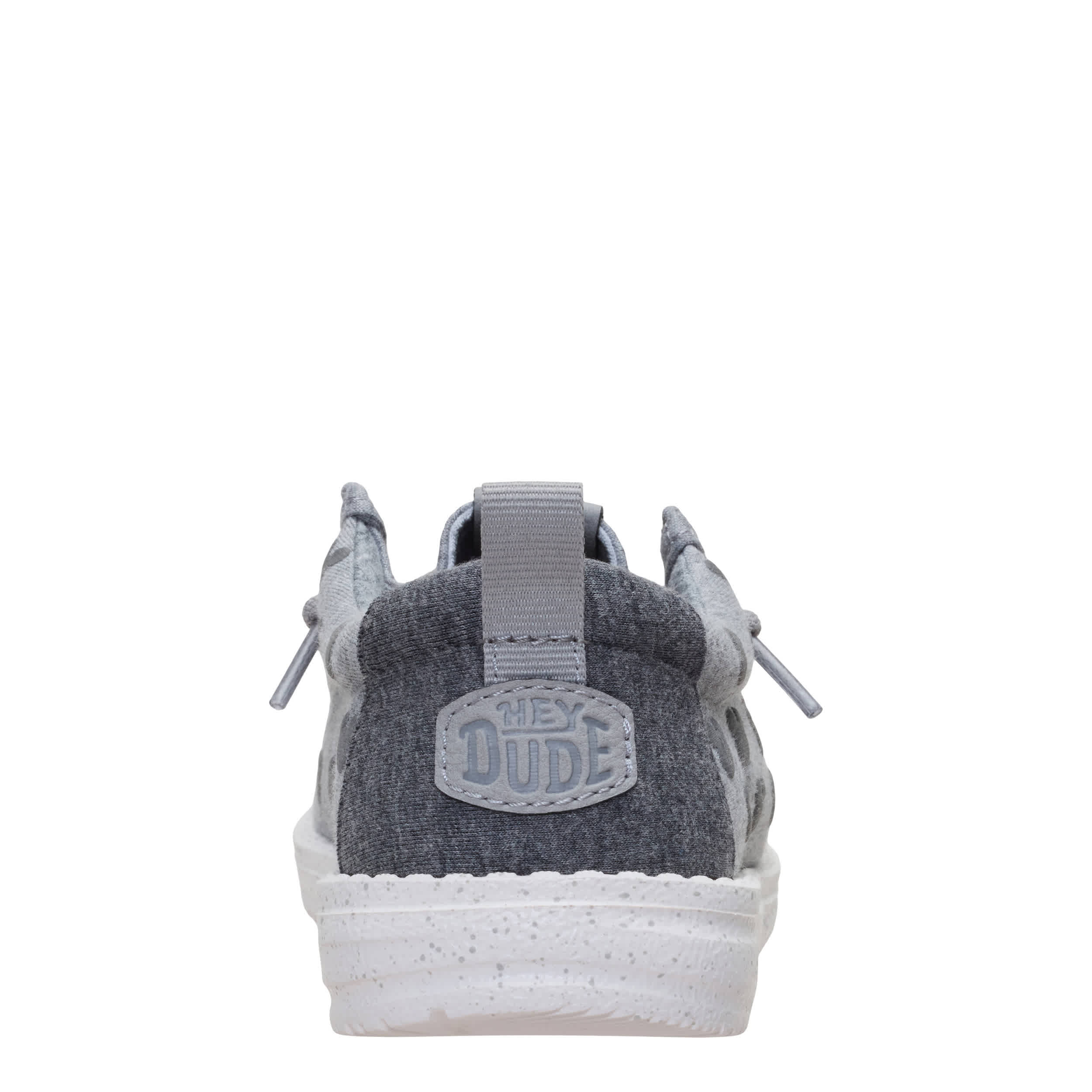 HEYDUDE-BOYS LITTLE-BIG KID WALLY MICKEY SLIP ON SNEAKER-GREY & 