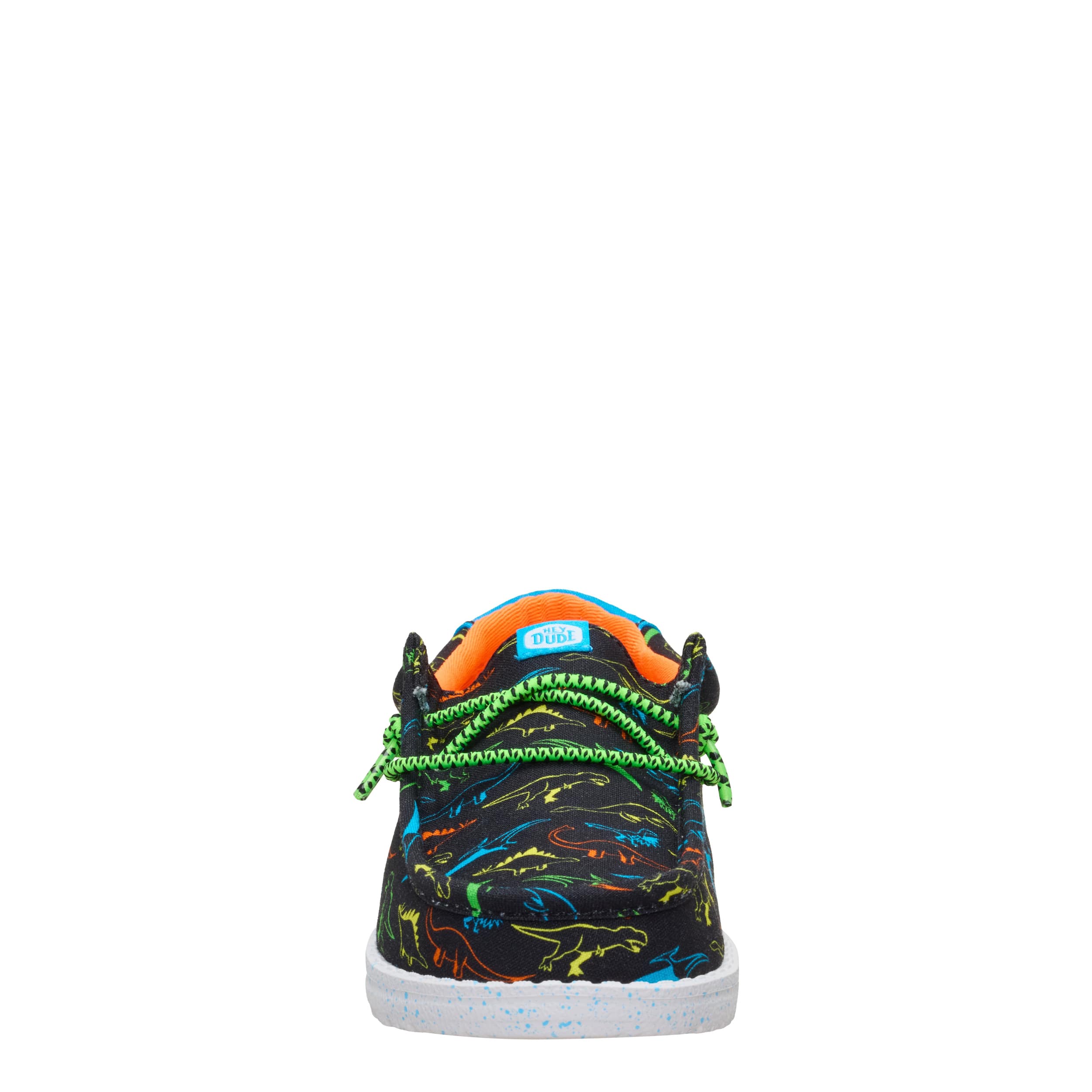HEYDUDE-BOYS LITTLE-BIG KID WALLY DINOWORLD SLIP ON SNEAKER-BLACK & 