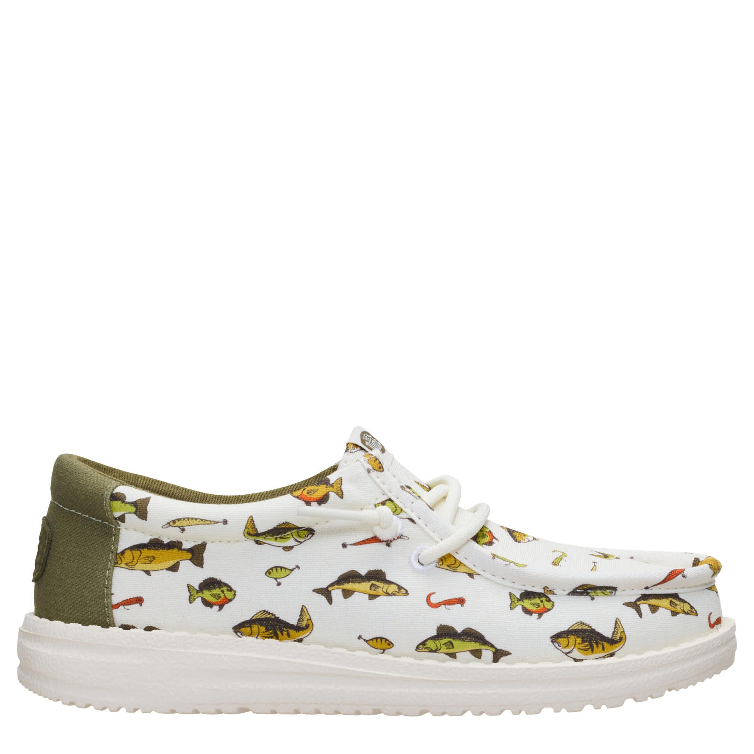 HEYDUDE-BOYS LITTLE-BIG KID WALLY CAST SLIP ON SNEAKER-NEUTRAL & 