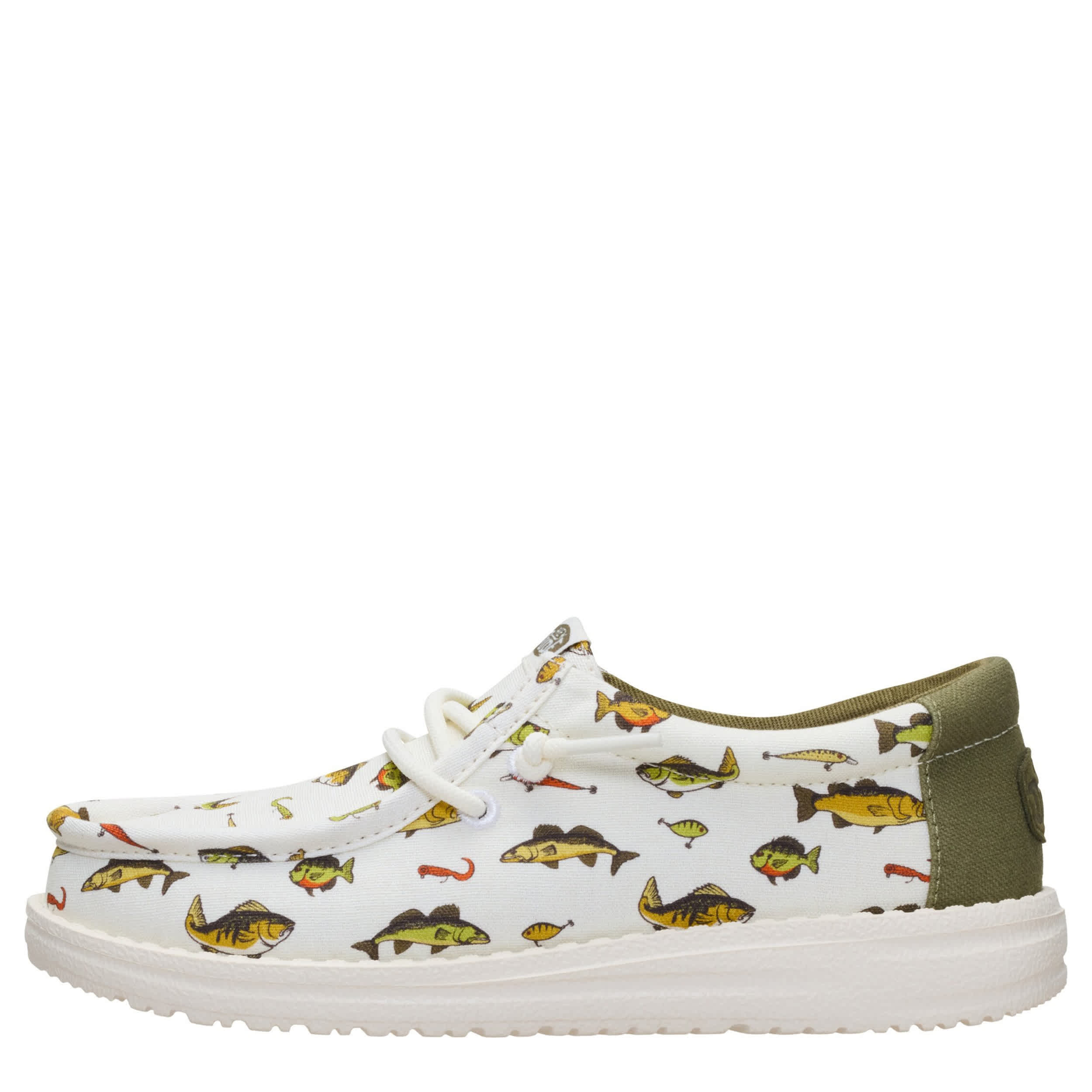 HEYDUDE-BOYS LITTLE-BIG KID WALLY CAST SLIP ON SNEAKER-NEUTRAL & 