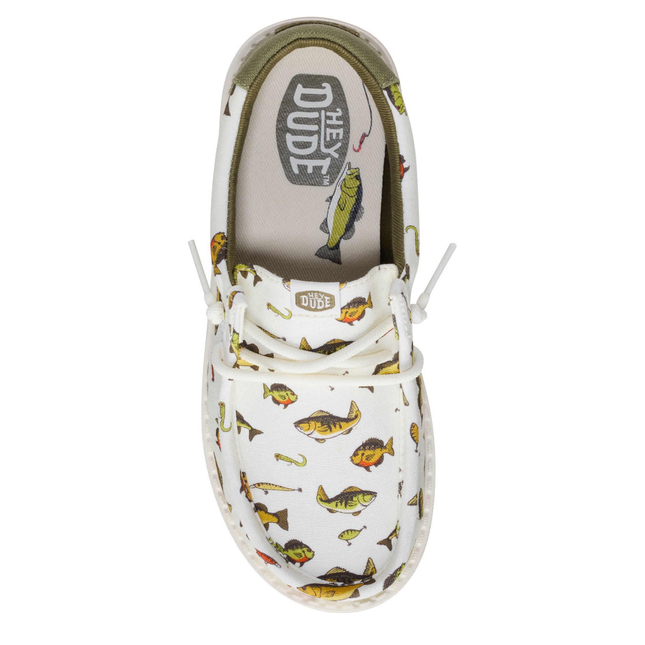 HEYDUDE-BOYS LITTLE-BIG KID WALLY CAST SLIP ON SNEAKER-NEUTRAL & 