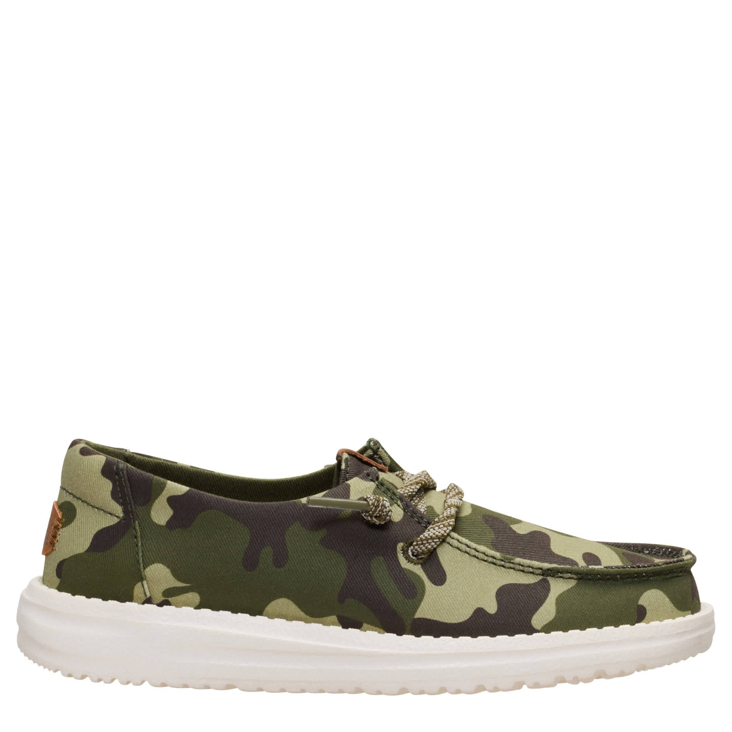 HEYDUDE-BOYS LITTLE-BIG KID WALLY SLIP ON SNEAKER-GREEN & 
