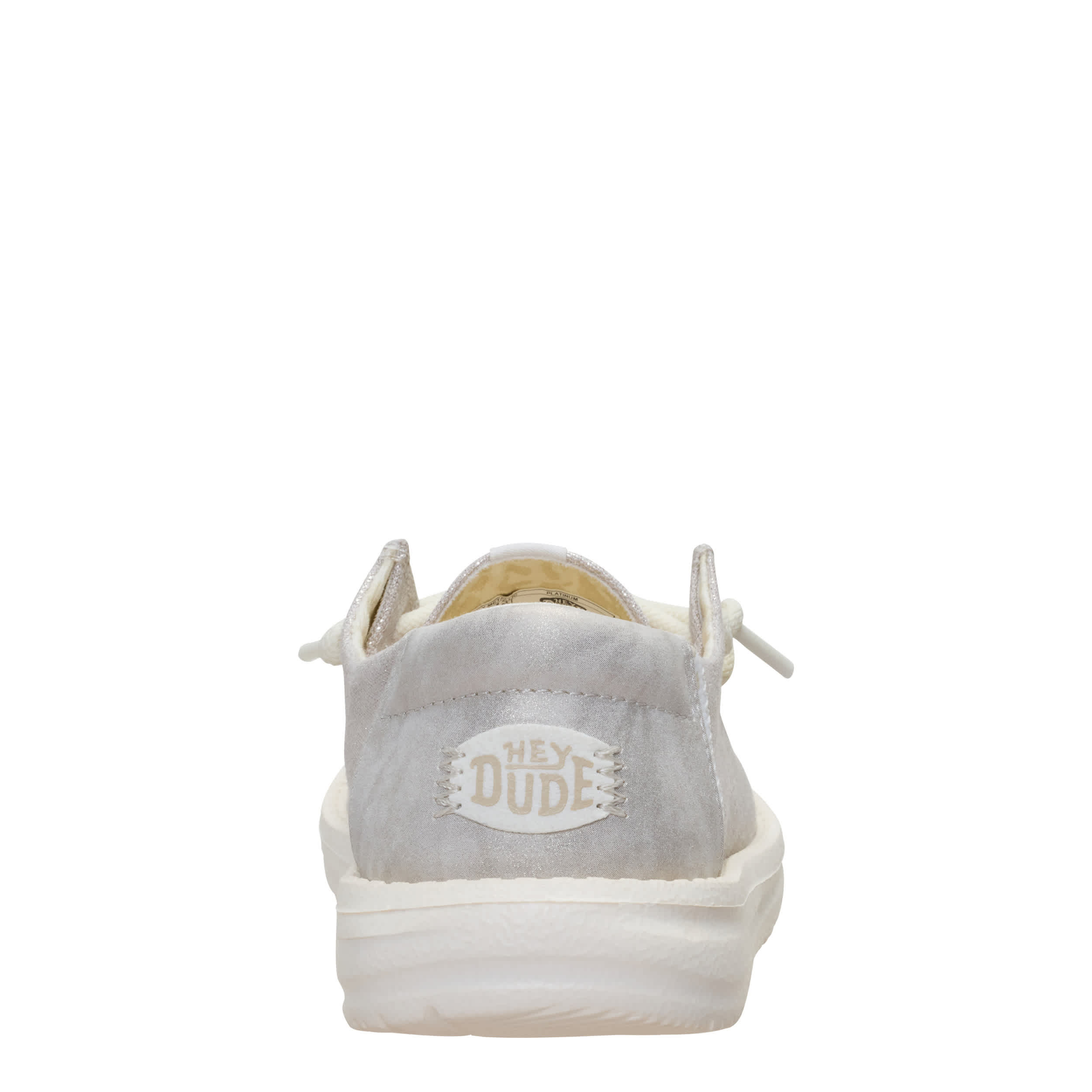 HEYDUDE-GIRLS LITTLE-BIG KID WENDY SLIP ON SNEAKER-GREY & 