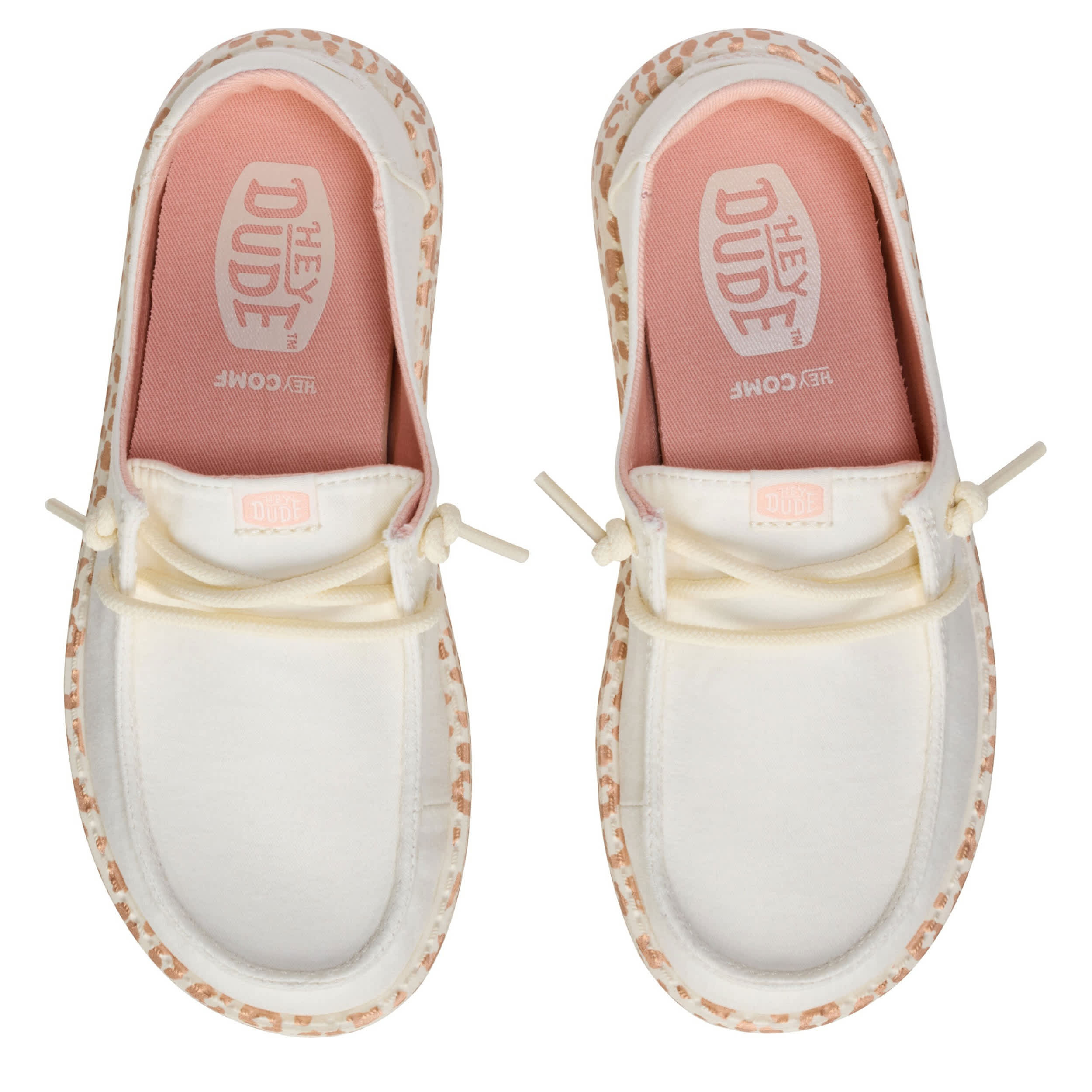 HEYDUDE-GIRLS LITTLE-BIG KID WENDY SLIP ON SNEAKER-NEUTRAL & 