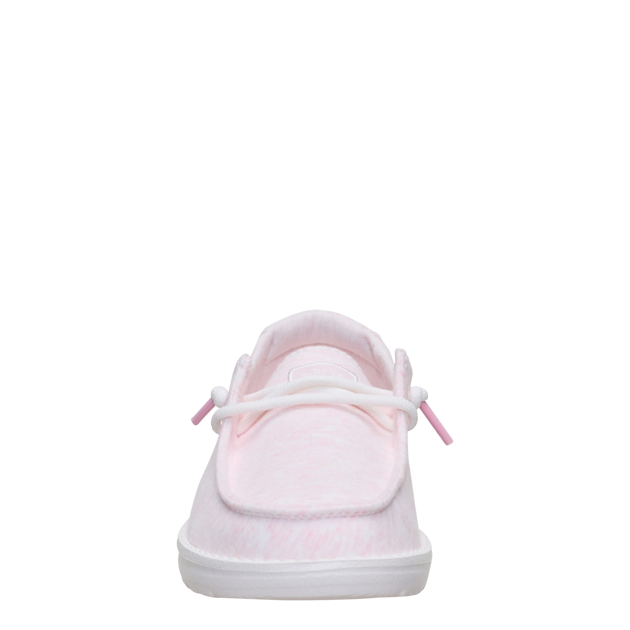 HEYDUDE-GIRLS LITTLE-BIG KID WENDY SLIP ON SNEAKER-PINK & 