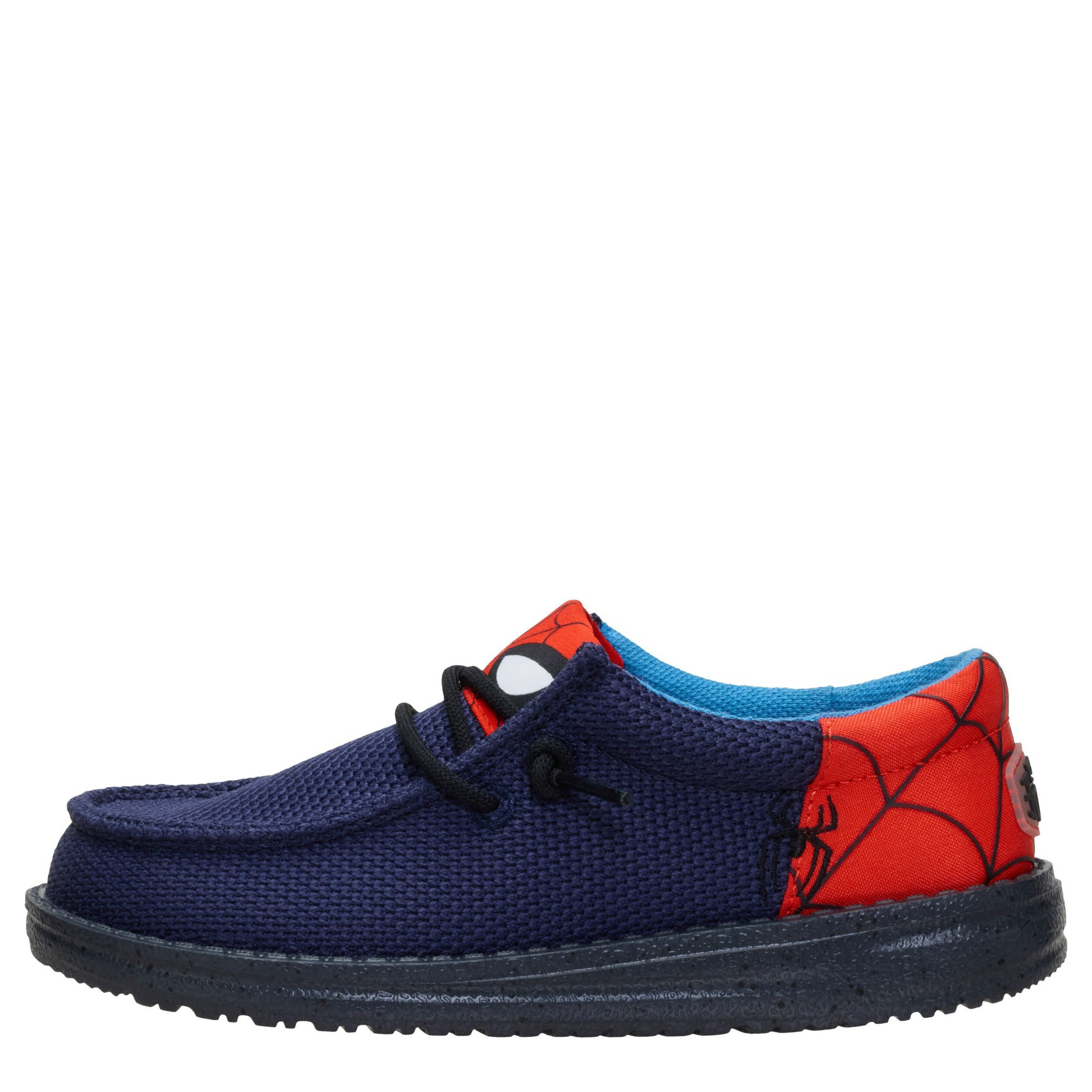 HEYDUDE-BOYS LITTLE-BIG KID WALLY SPIDERMAN SLIP ON SNEAKER-BLUE & 