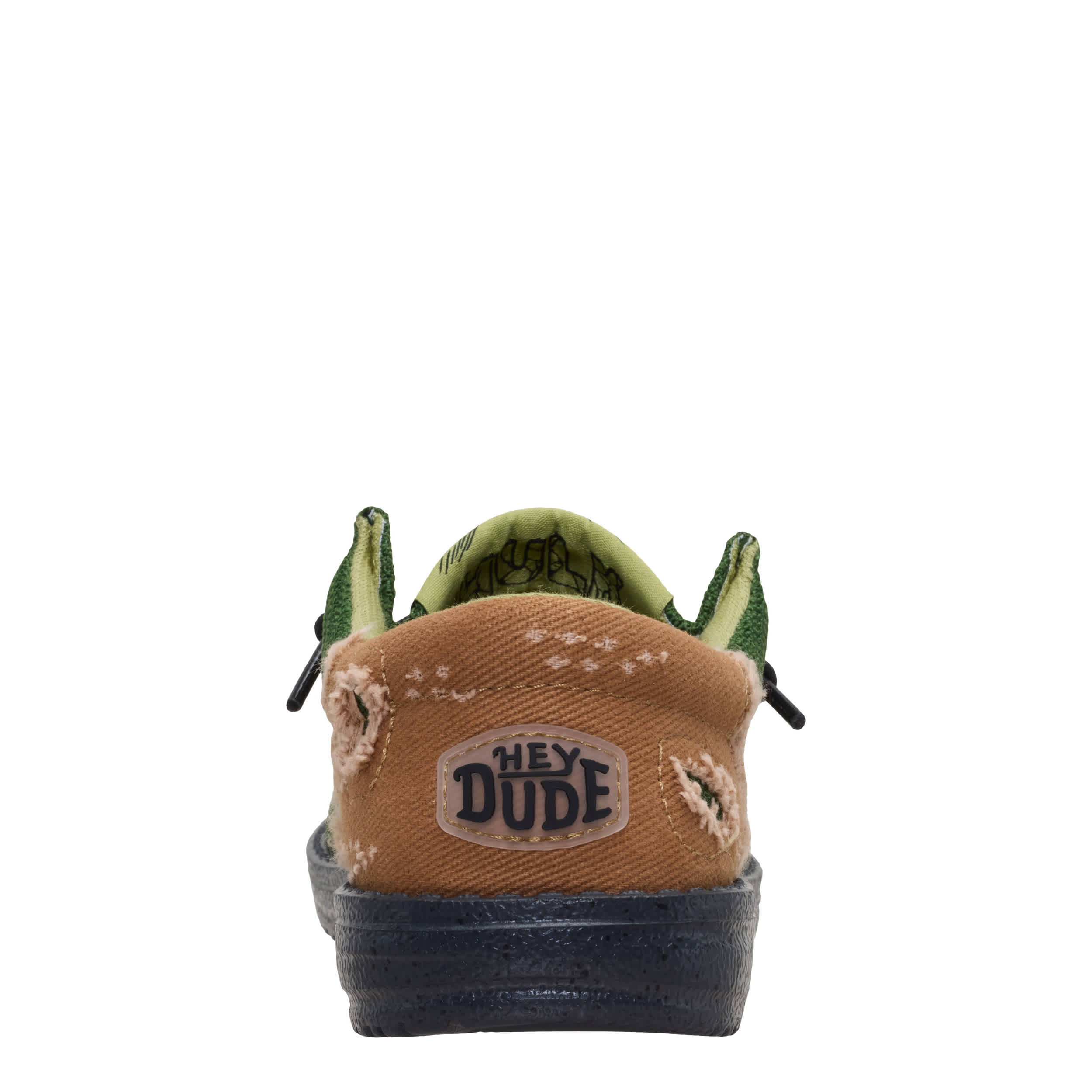HEYDUDE-BOYS LITTLE-BIG KID WALLY HULK SLIP ON SNEAKER-GREEN & 