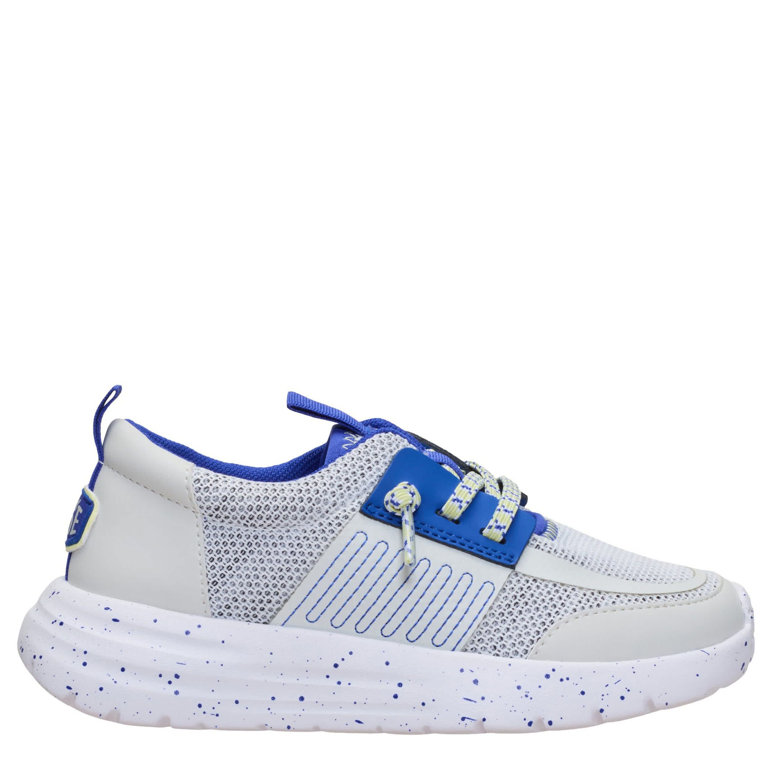 HEYDUDE-BOYS LITTLE-BIG KID SIROCCO STRETCH SOX SLIP ON SNEAKER-GREY & 