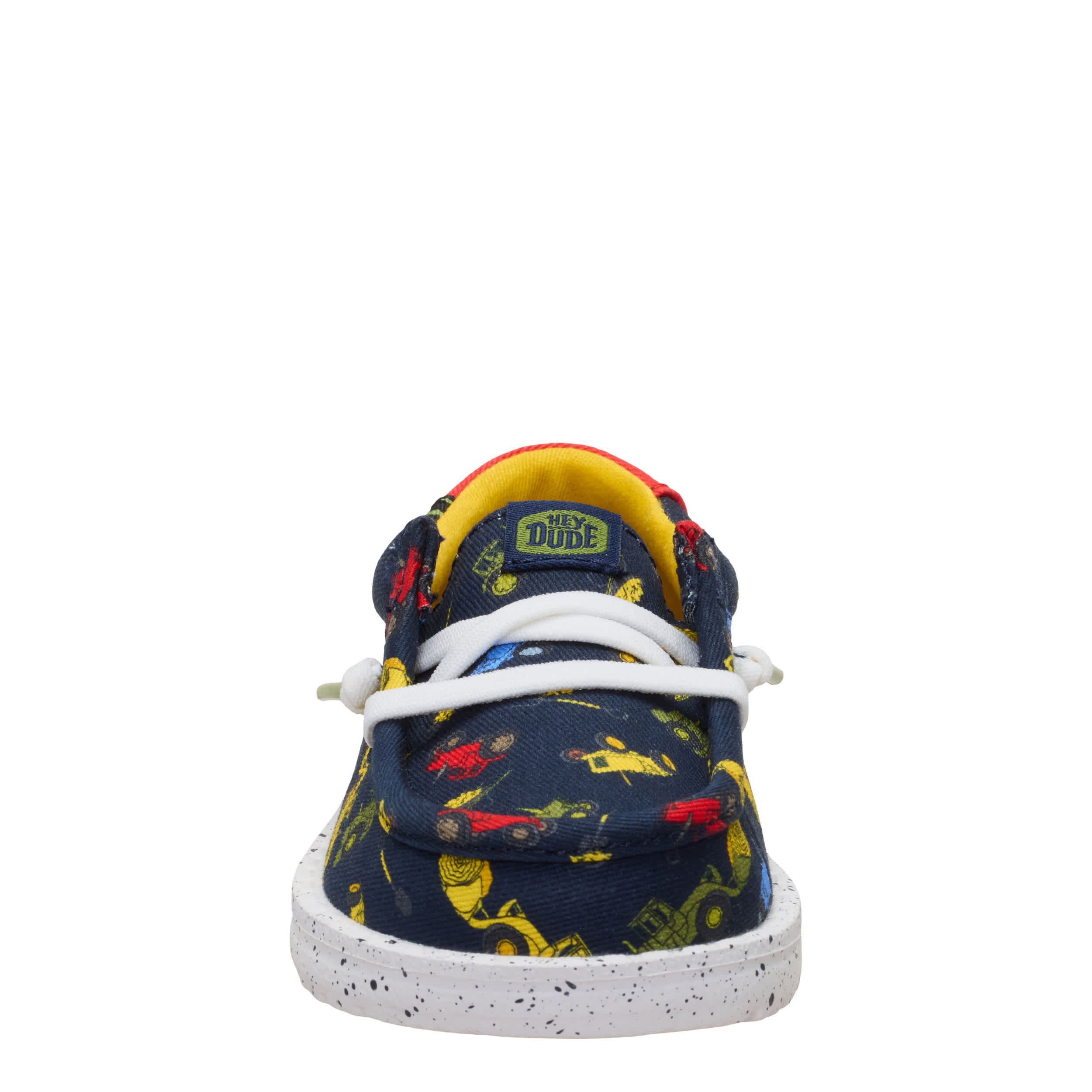 HEYDUDE-BOYS TODDLER WALLY SLIP ON SNEAKER-BLUE & 