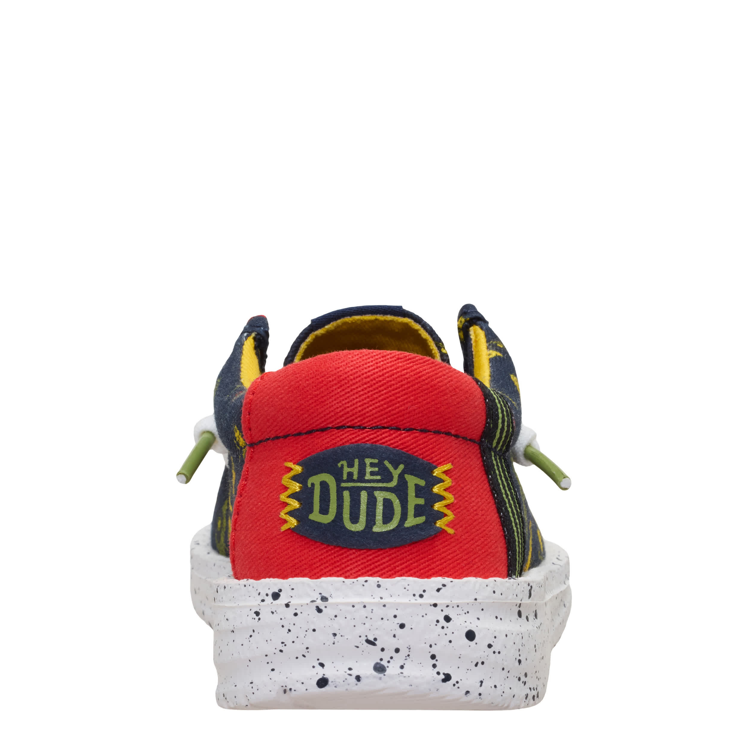 HEYDUDE-BOYS TODDLER WALLY SLIP ON SNEAKER-BLUE & 