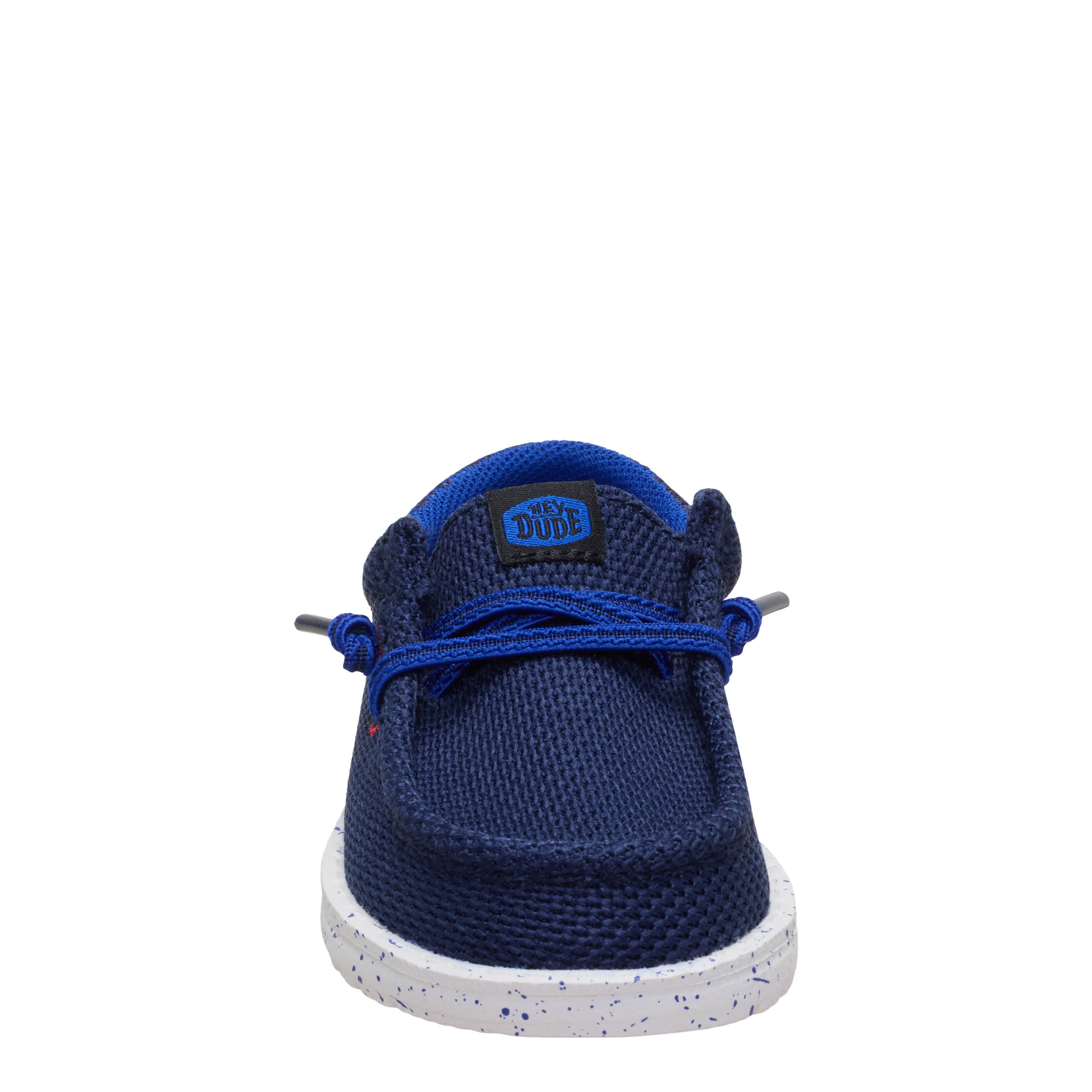 HEYDUDE-BOYS TODDLER WALLY FUNK SLIP ON SNEAKER-BLUE & 