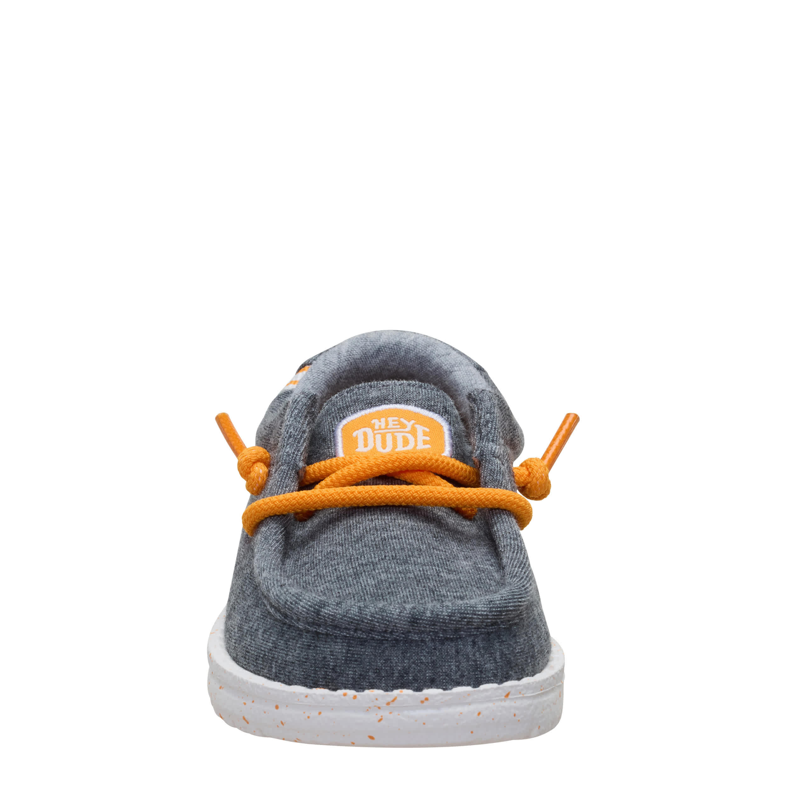 HEYDUDE-BOYS TODDLER WALLY SLIP ON SNEAKER-GREY & 