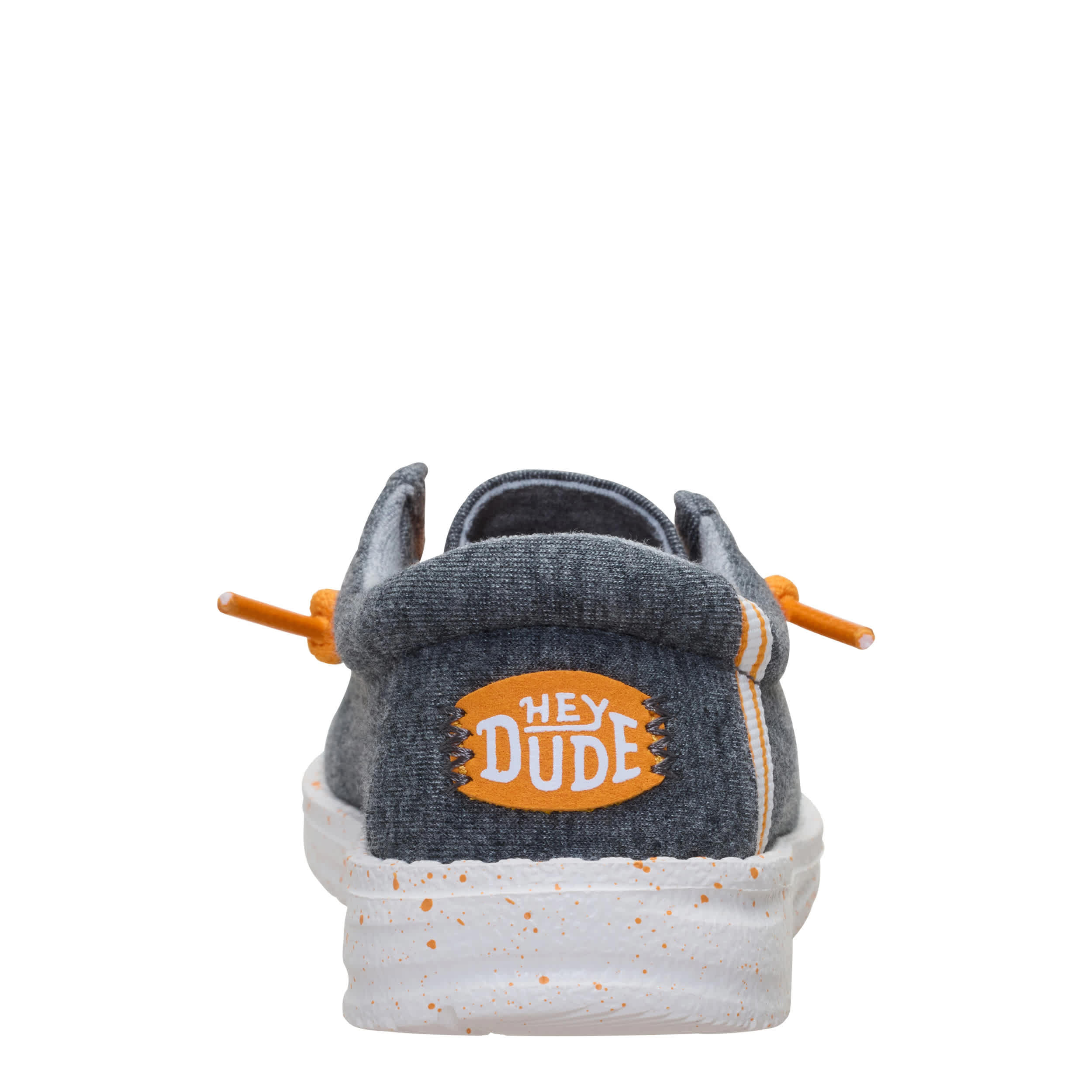 HEYDUDE-BOYS TODDLER WALLY SLIP ON SNEAKER-GREY & 