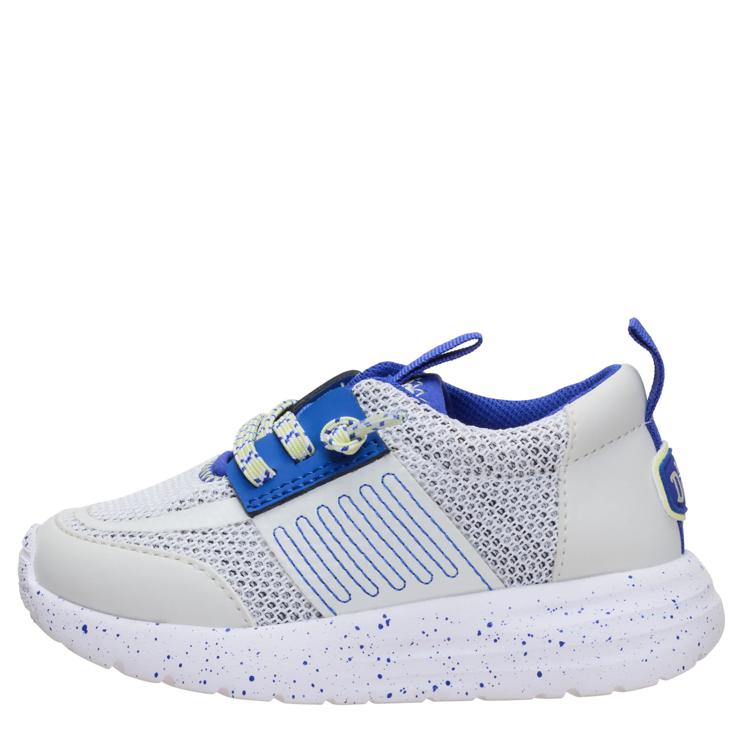HEYDUDE-BOYS TODDLER SIROCCO SLIP ON SNEAKER-GREY & 
