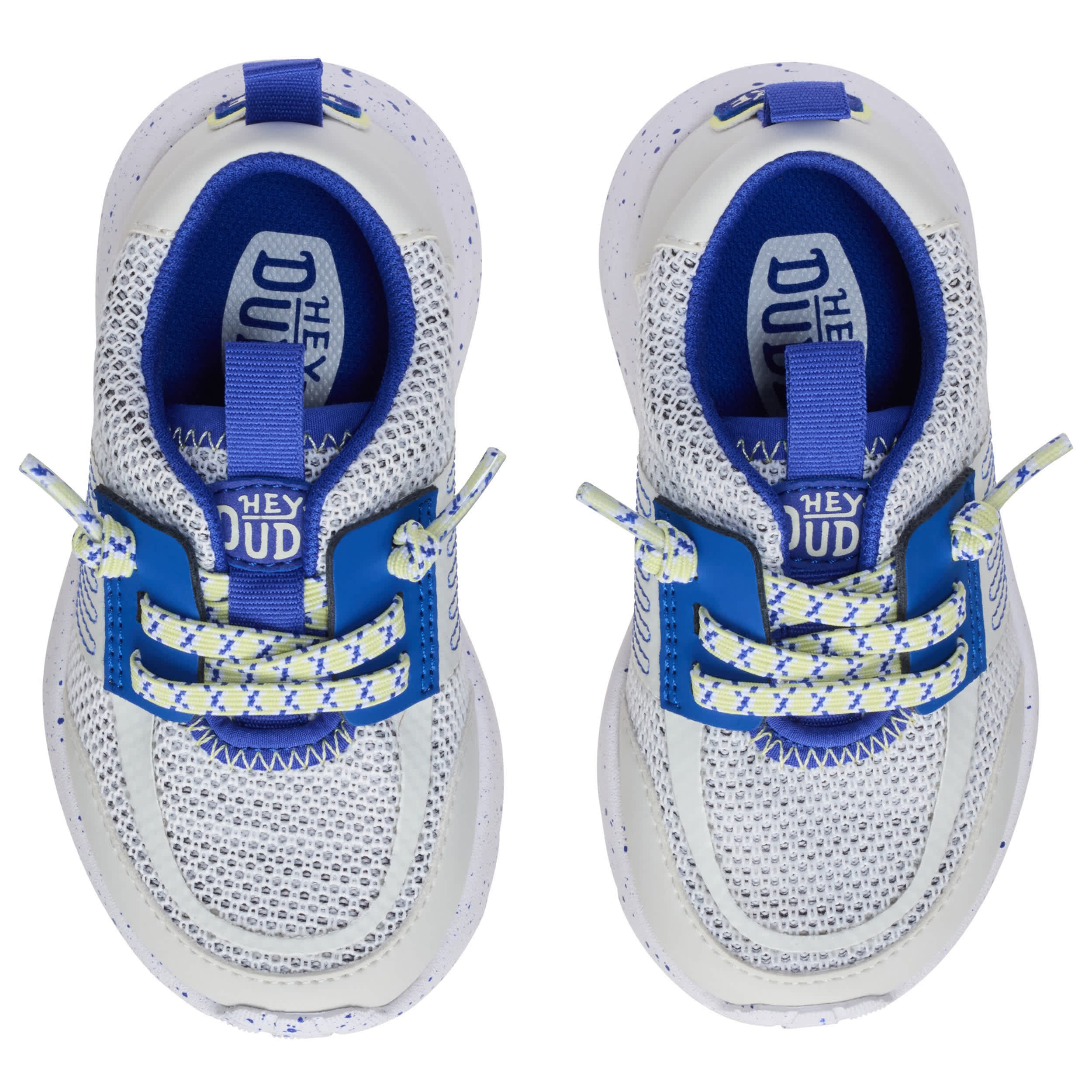 HEYDUDE-BOYS TODDLER SIROCCO SLIP ON SNEAKER-GREY & 