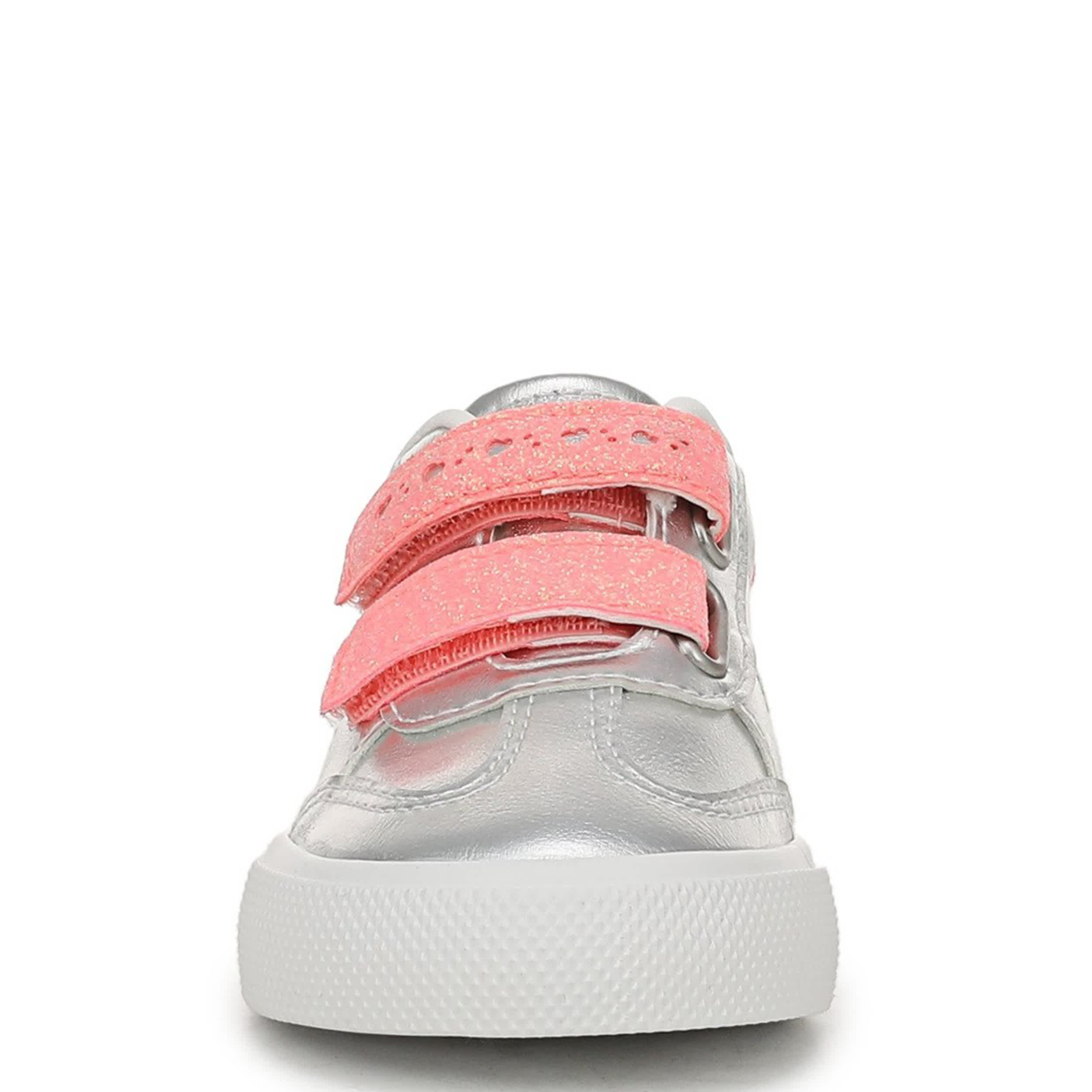 BLOWFISH MALIBU-GIRLS TODDLER-LITTLE KID V TUCSON-T SNEAKER-SILVER & PINK