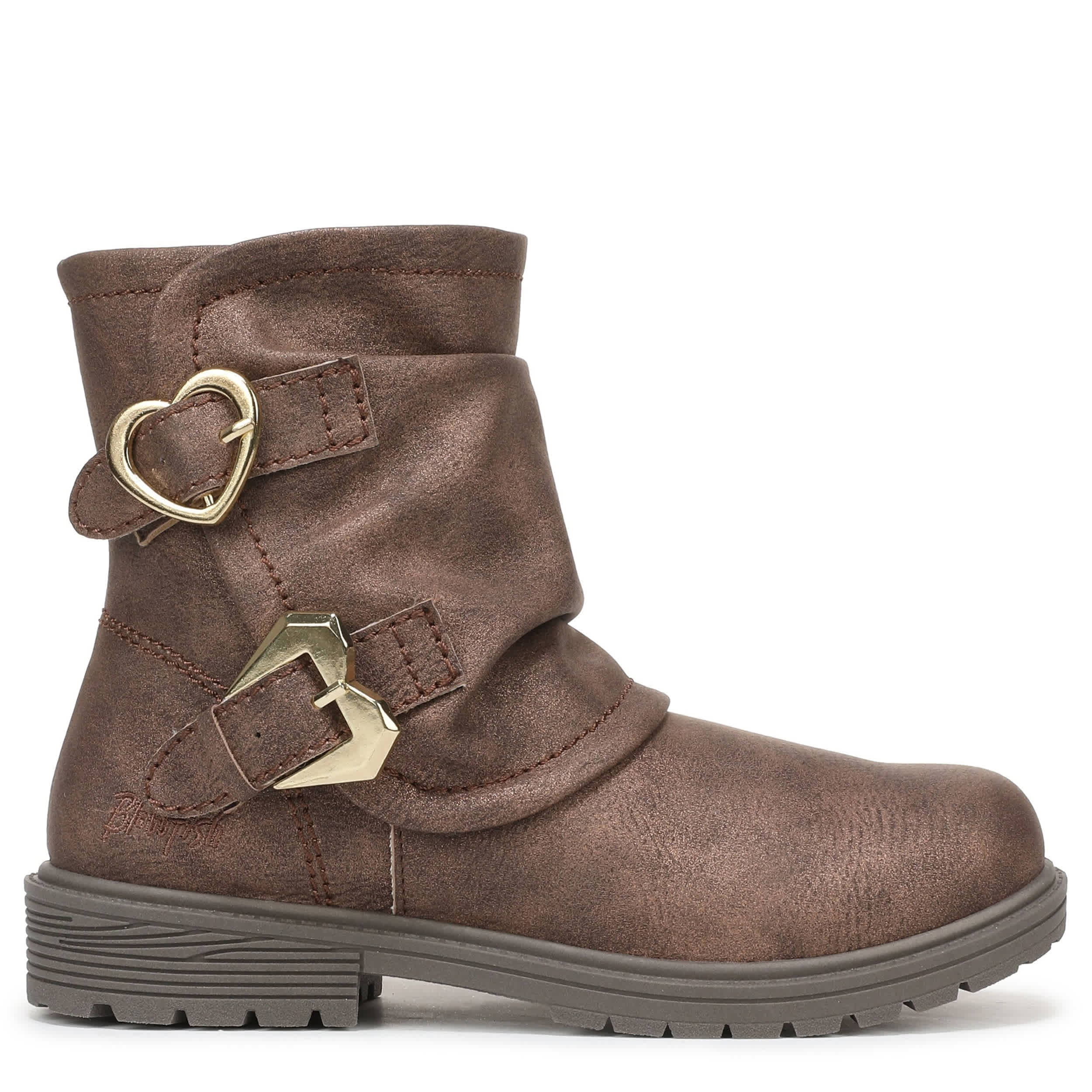 BLOWFISH MALIBU-GIRLS LITTLE-BIG KID R VENICE 2-K BOOT-BROWN & 